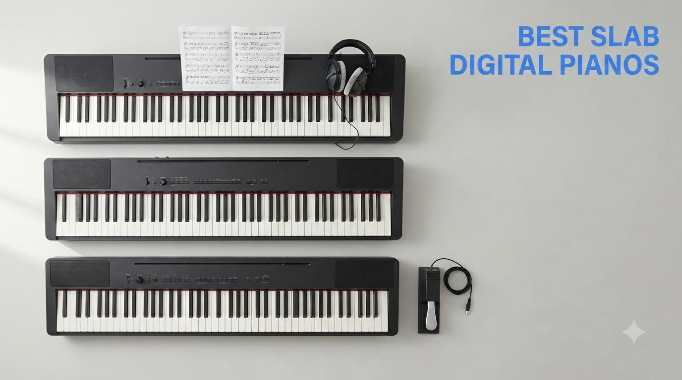 Best Slab Digital Pianos