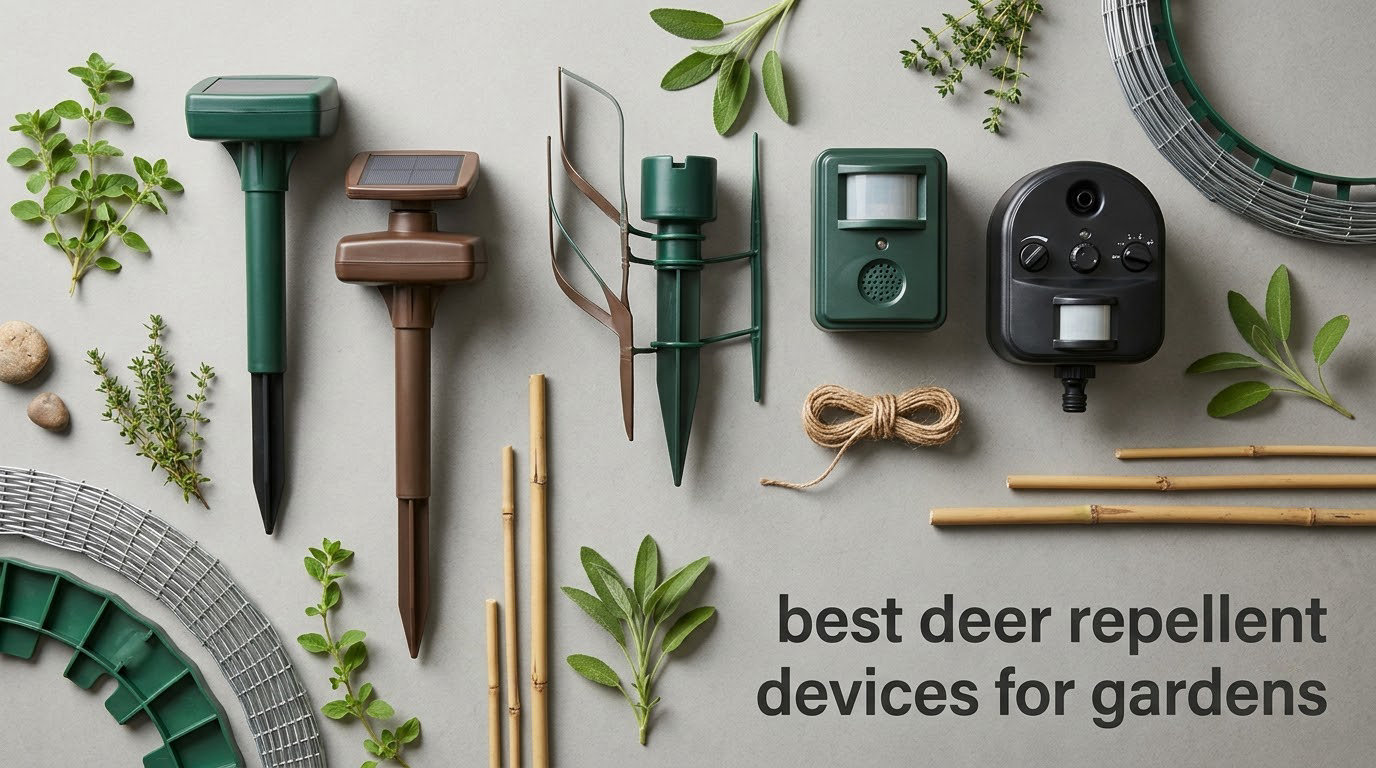 best deer repellent devices for gardens