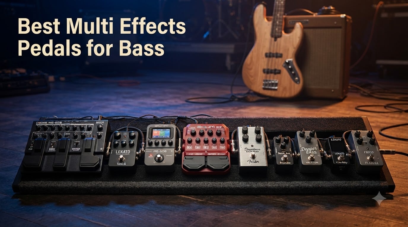Best Multi Effects Pedals for Bass