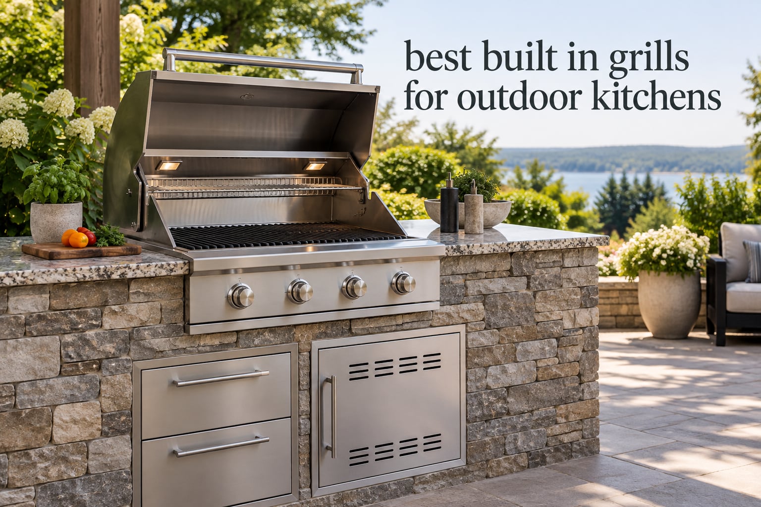 best built in grills for outdoor kitchens