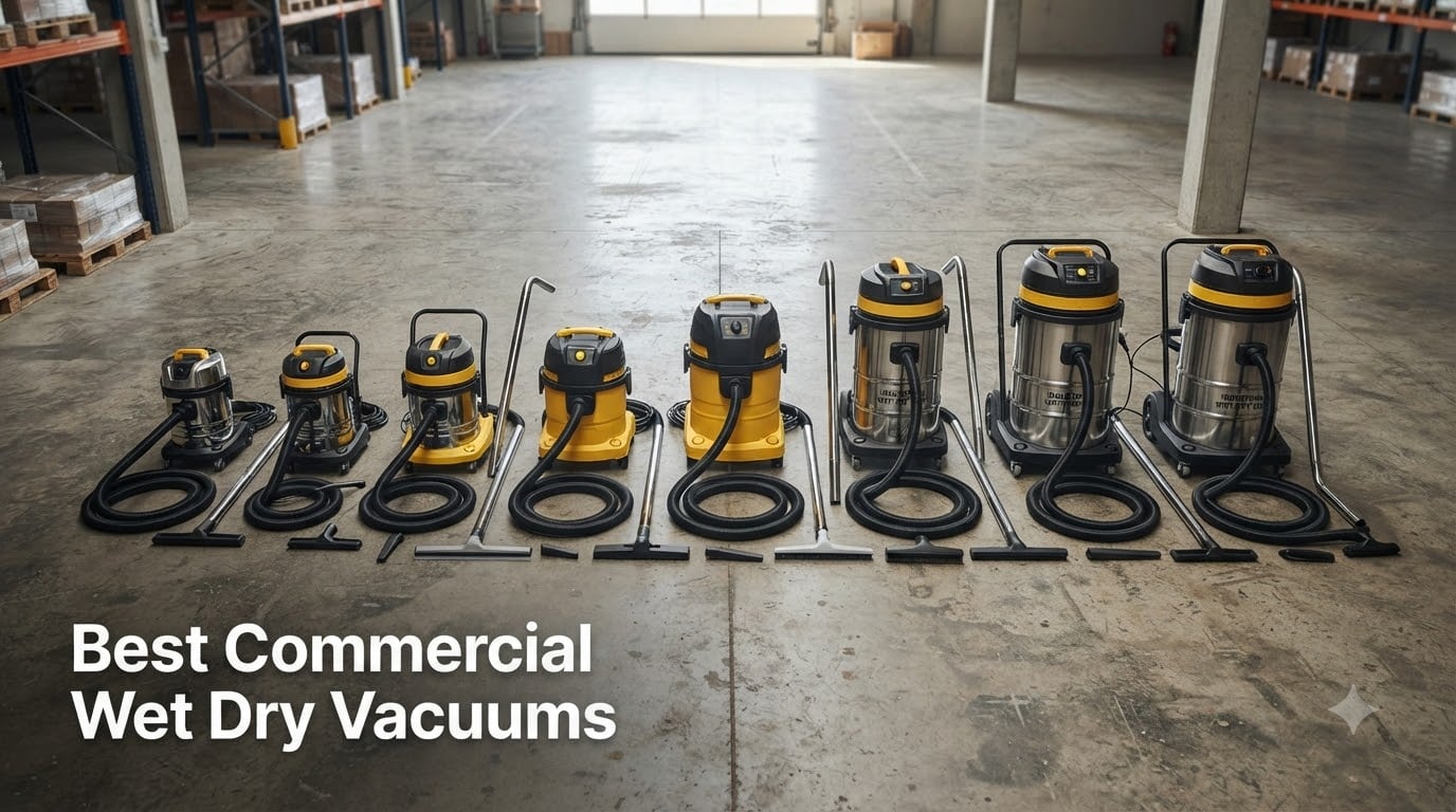 Best Commercial Wet Dry Vacuums