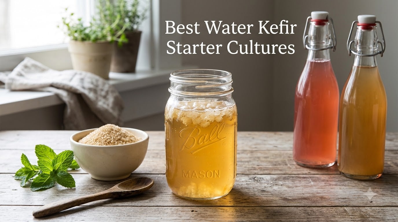 Best Water Kefir Starter Cultures