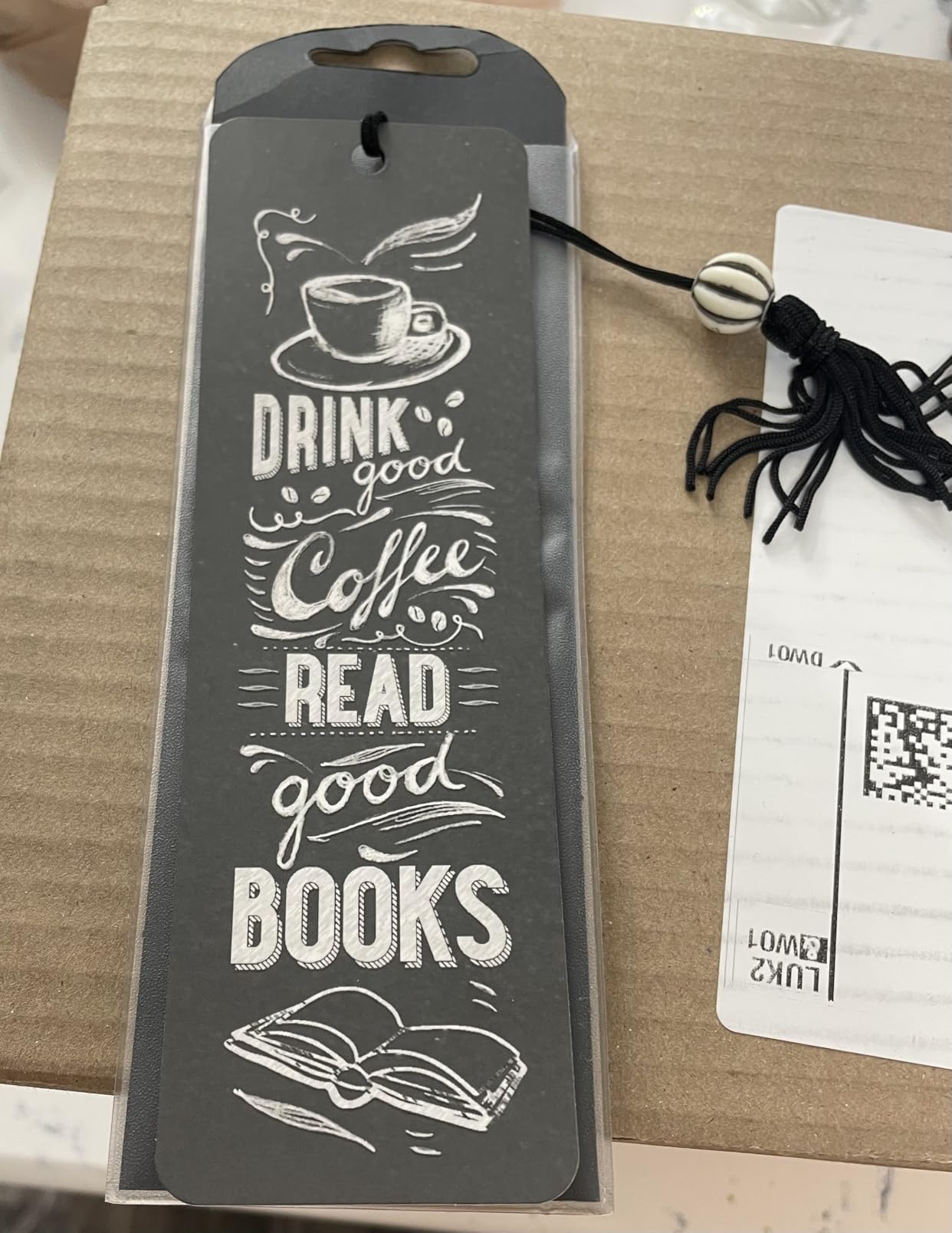 Coffee & Books Beaded Bookmark,1Pc customer photo 1