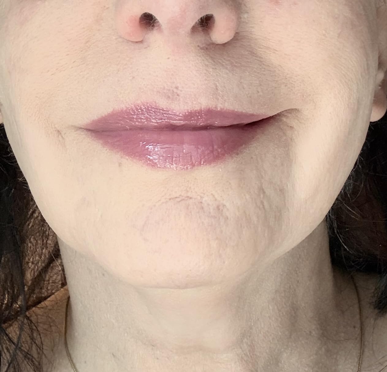 NYX PROFESSIONAL MAKEUP Butter Gloss, Non-Sticky Lip Gloss - Praline (Deep Nude) customer photo 2