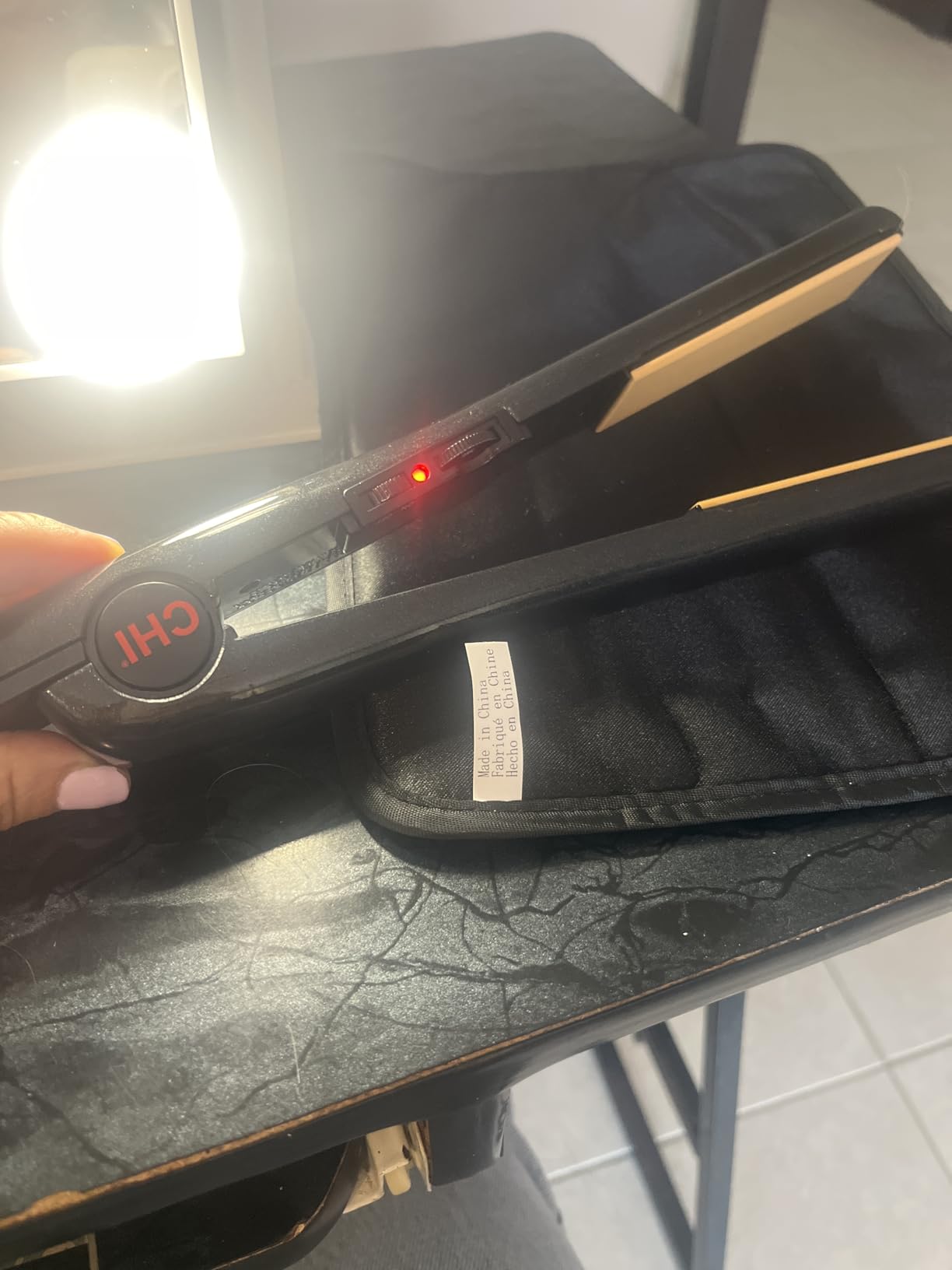 CHI Tourmaline Ceramic Series Flat Iron, Hair Straightener, 1