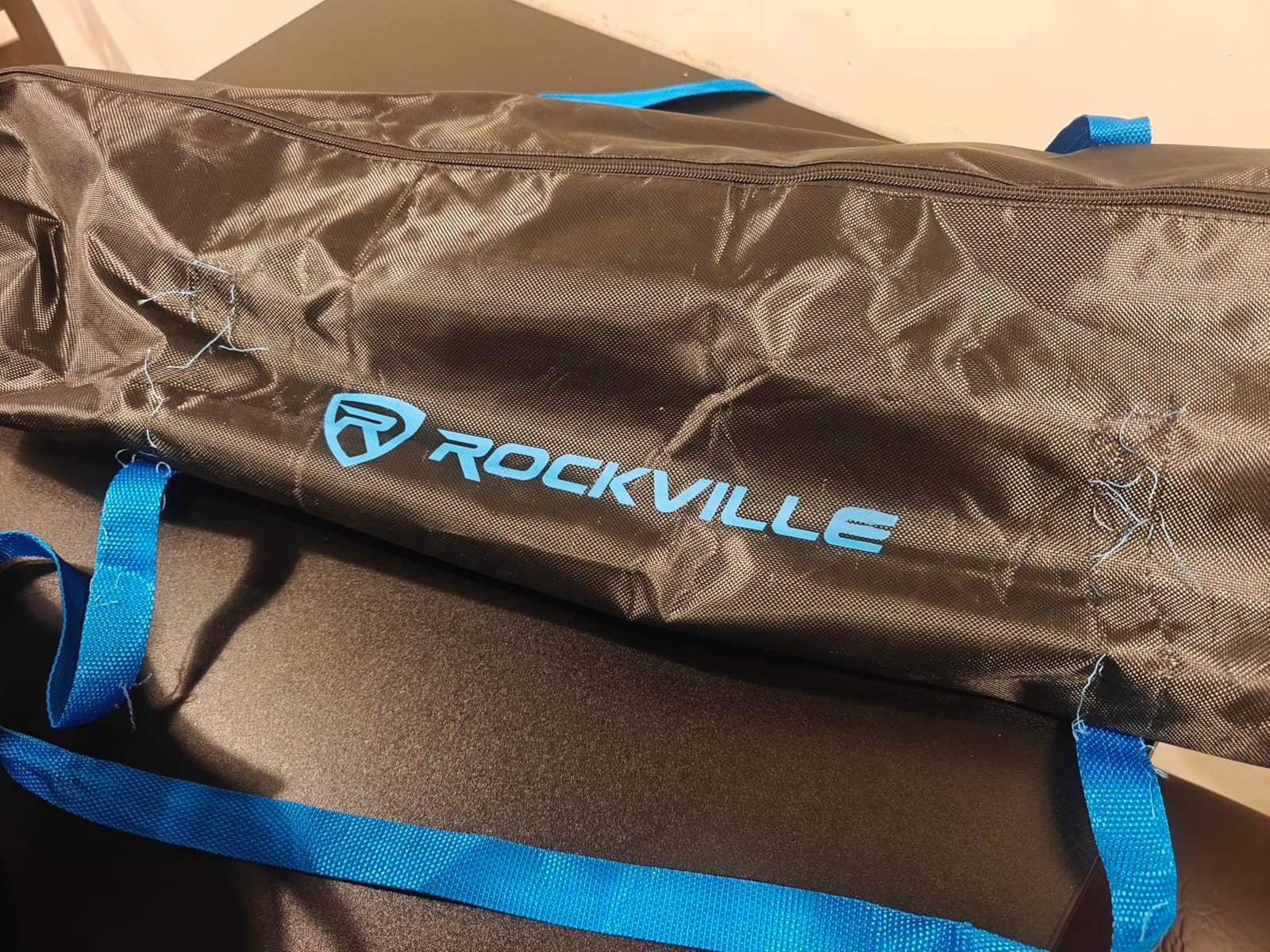 Rockville RVES1 Pair Adjustable Tripod PA Speaker Stands with Carry Bag customer photo 1