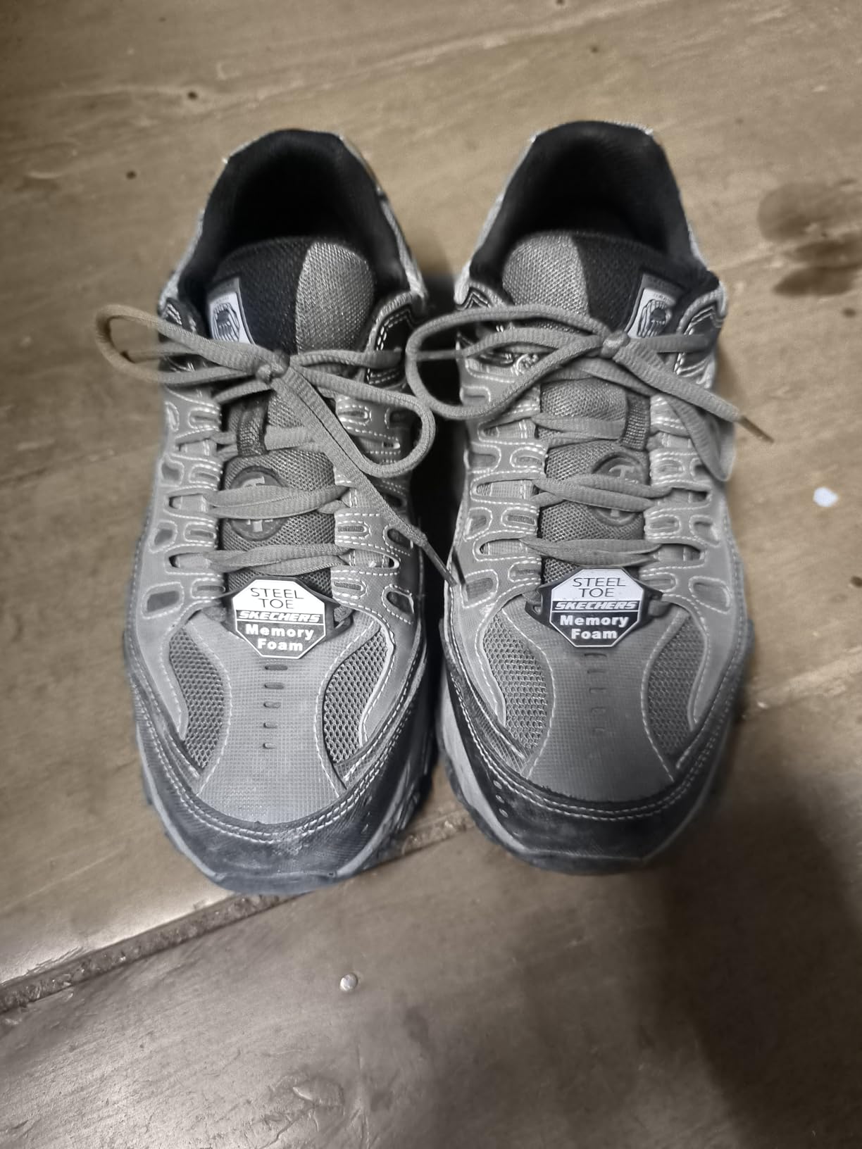 Skechers Men's Cankton Steel Toe Lace Up customer photo 2