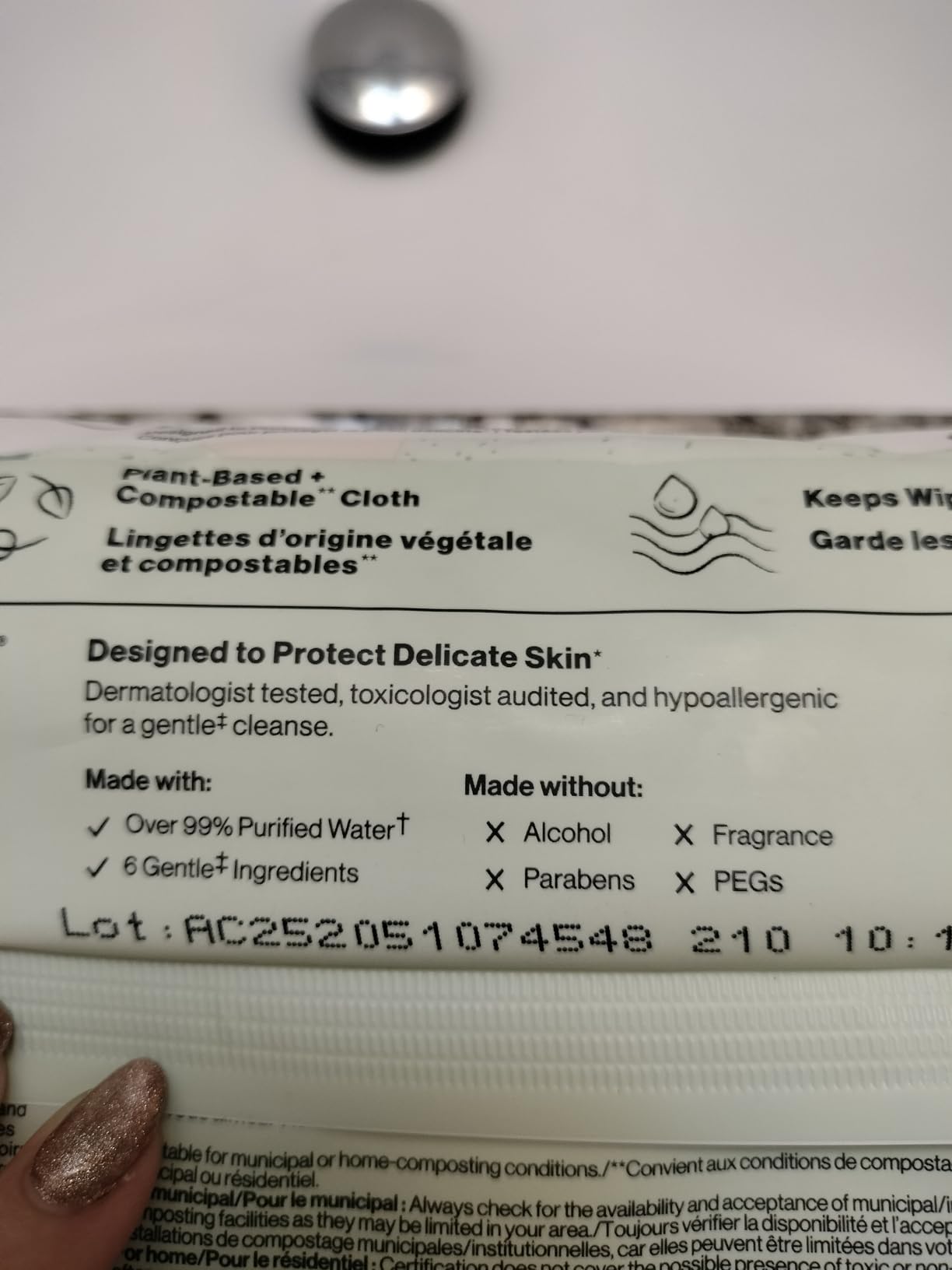 The Honest Company Multi-Use Baby Wipes, Geo Mood, 288 Count customer photo 1