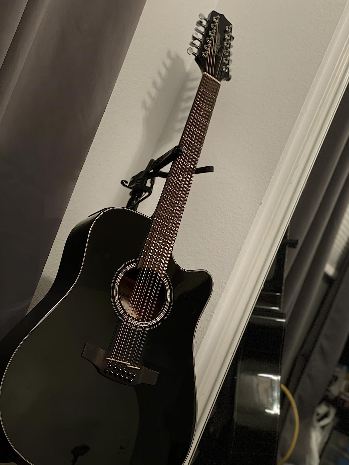 Takamine GD30CE-12 12-string Acoustic-electric Guitar - Black customer photo 1