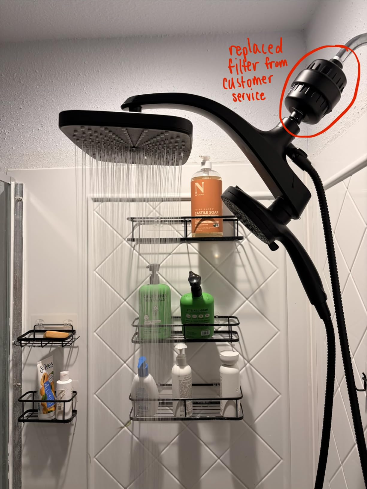 Aquabliss High Output Revitalizing Shower Filter - Reduces Dry Itchy Skin, Dandruff, Eczema, and Dramatically Improves The Condition of Your Skin, Hair and Nails - Chrome (SF100) customer photo 1