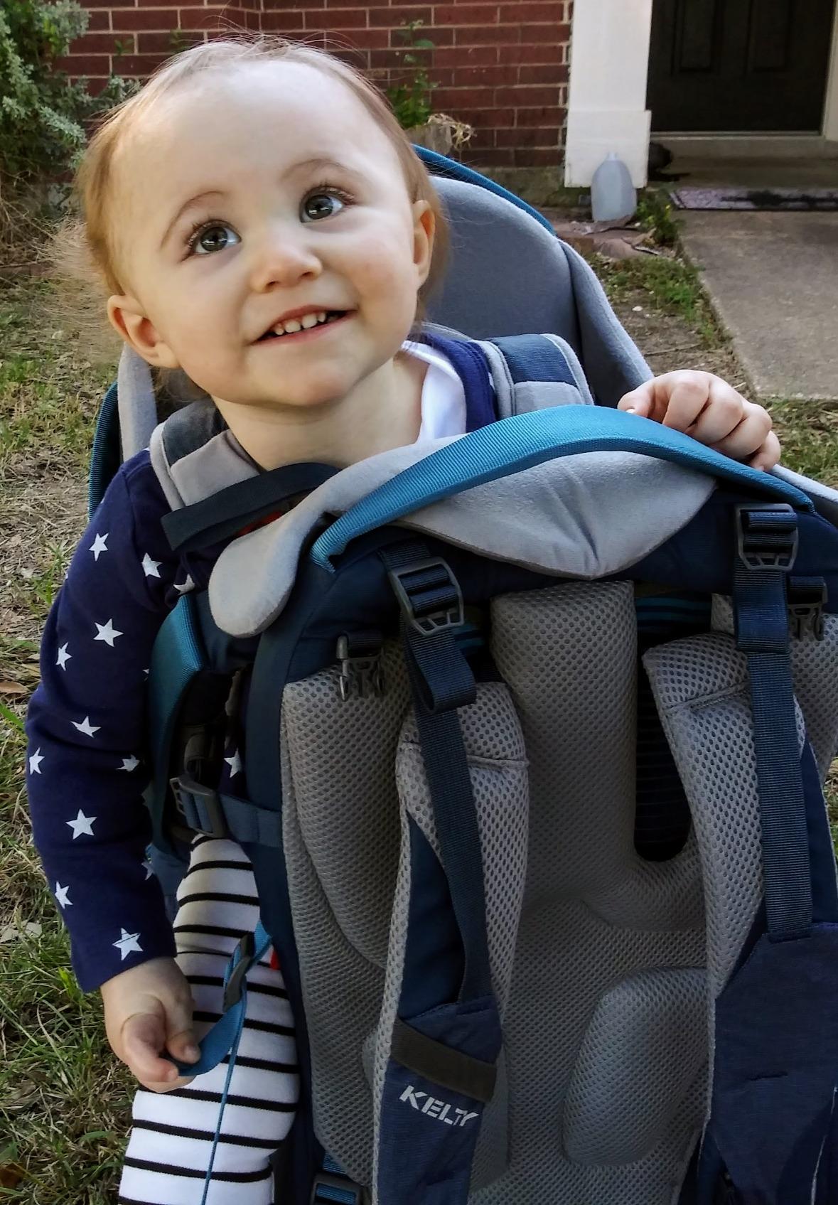 Kelty Journey PerfectFIT ELITE Child Carrier for Infants and Toddlers, Zippered Pockets, Waistbelt, Aluminum Frame, Sunshade customer photo 2