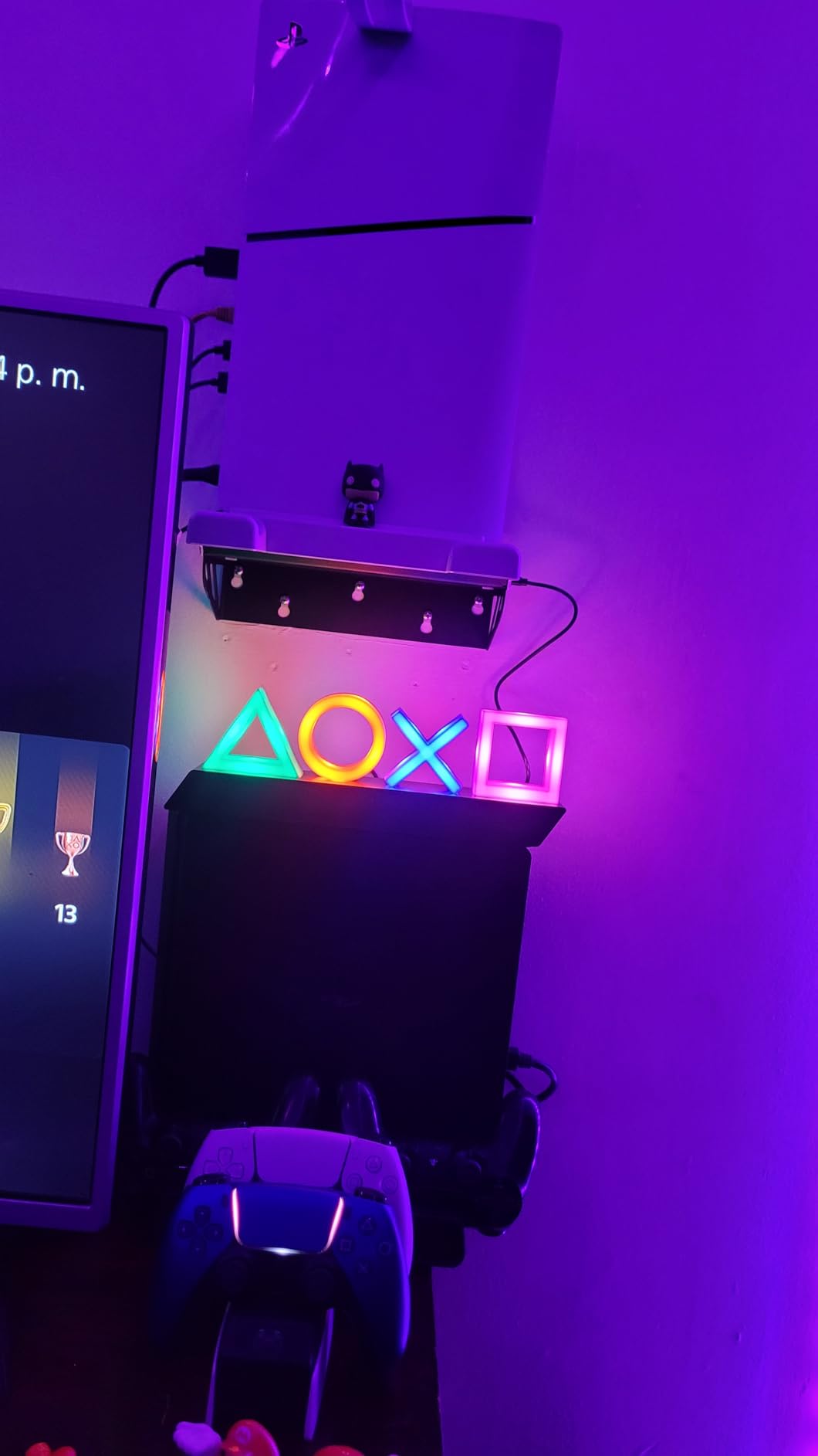 Paladone Playstation Controller Icons Light with 3 Light Modes - Sound Reactive, Dynamic Phasing, and Standard Mode - Gaming Desk Accessories and Game Room Decor customer photo 1