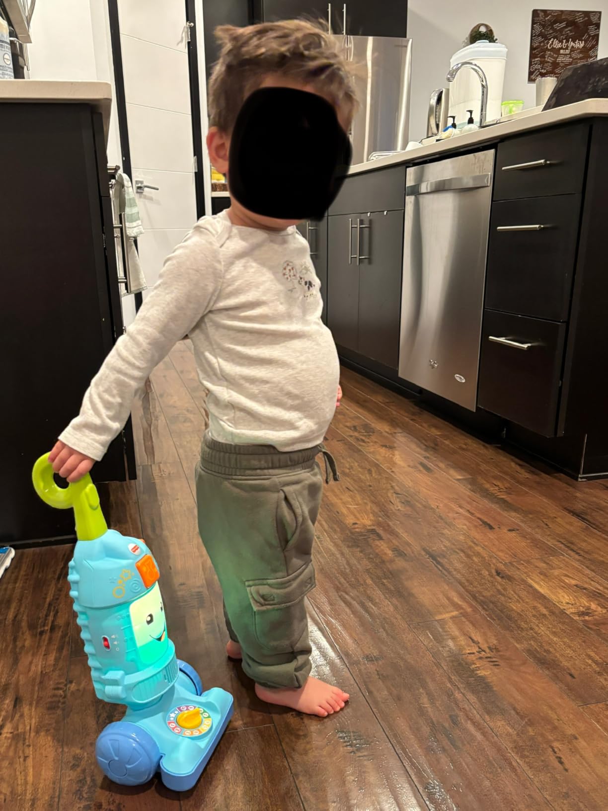 Fisher-Price Laugh & Learn Light-Up Learning Vacuum customer photo 2