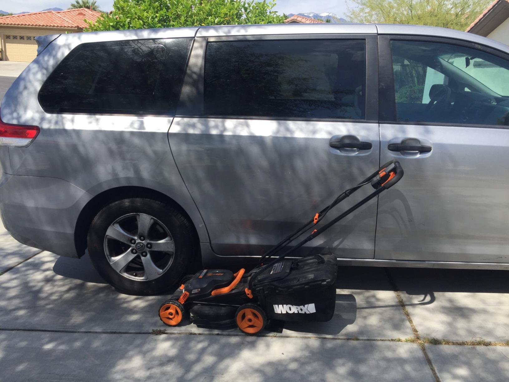 WORX Cordless Lawn Mower, 40V 14