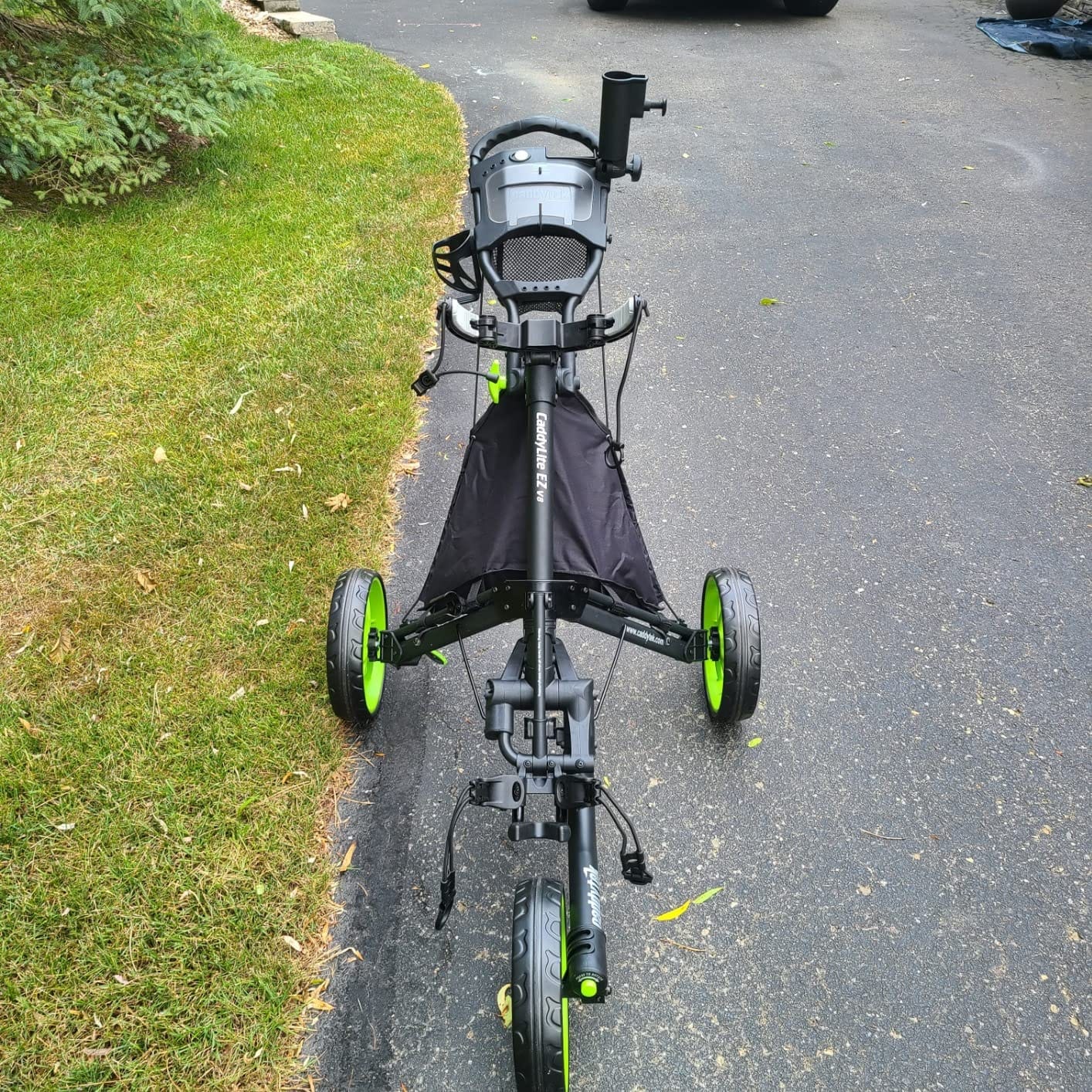 CaddytekCaddyTek EZ-fold 3 Wheel Golf Push Cart Version 8 customer photo 1