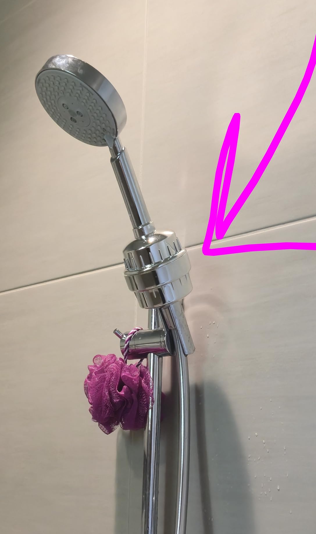 Aqua Earth Shower Filter for Hard Water, 20-Stage Vitamin C E Chlorine customer photo 1