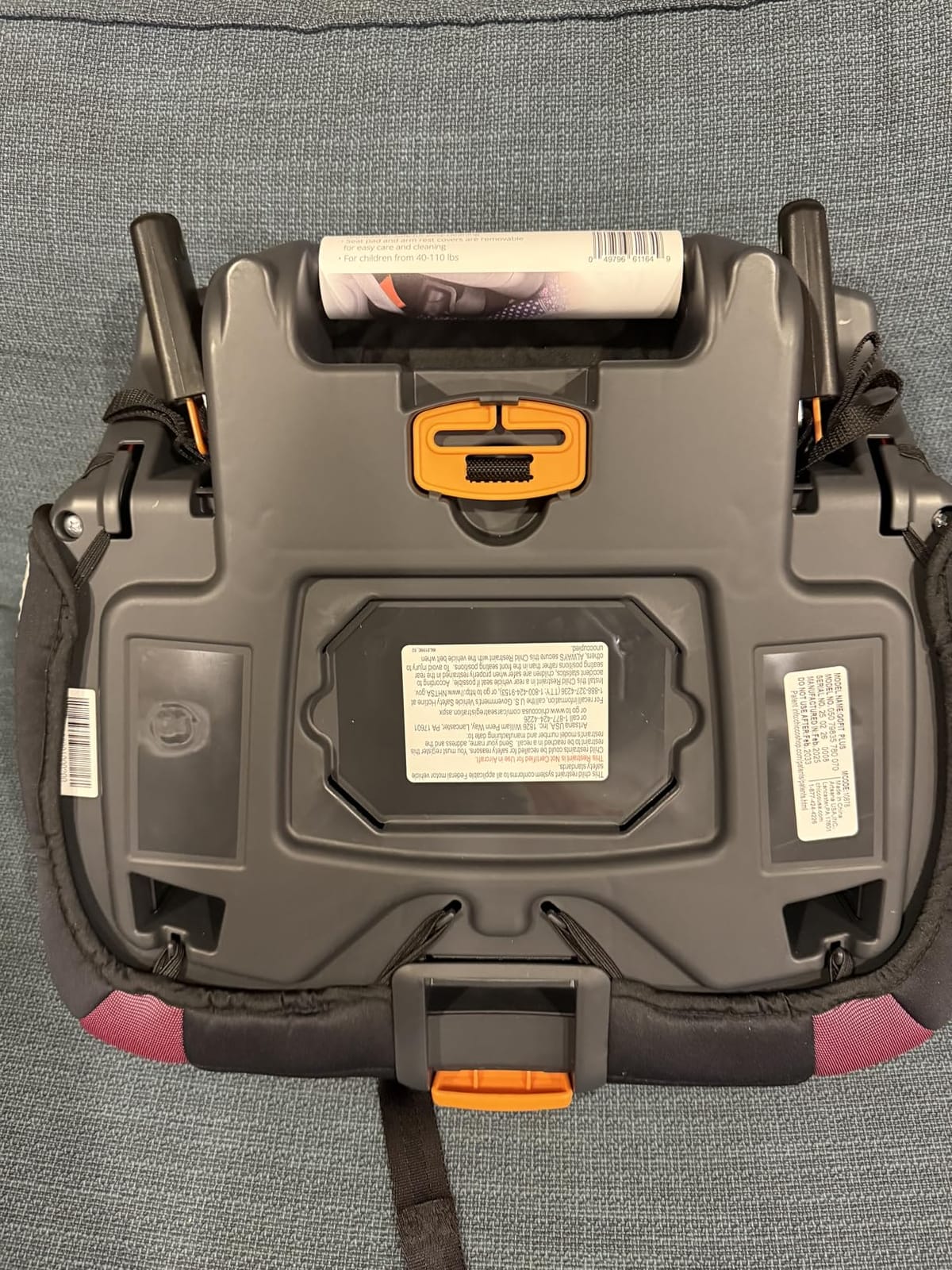 GoFit Plus Backless Booster Seat, with Quick-Release Latch customer photo 1