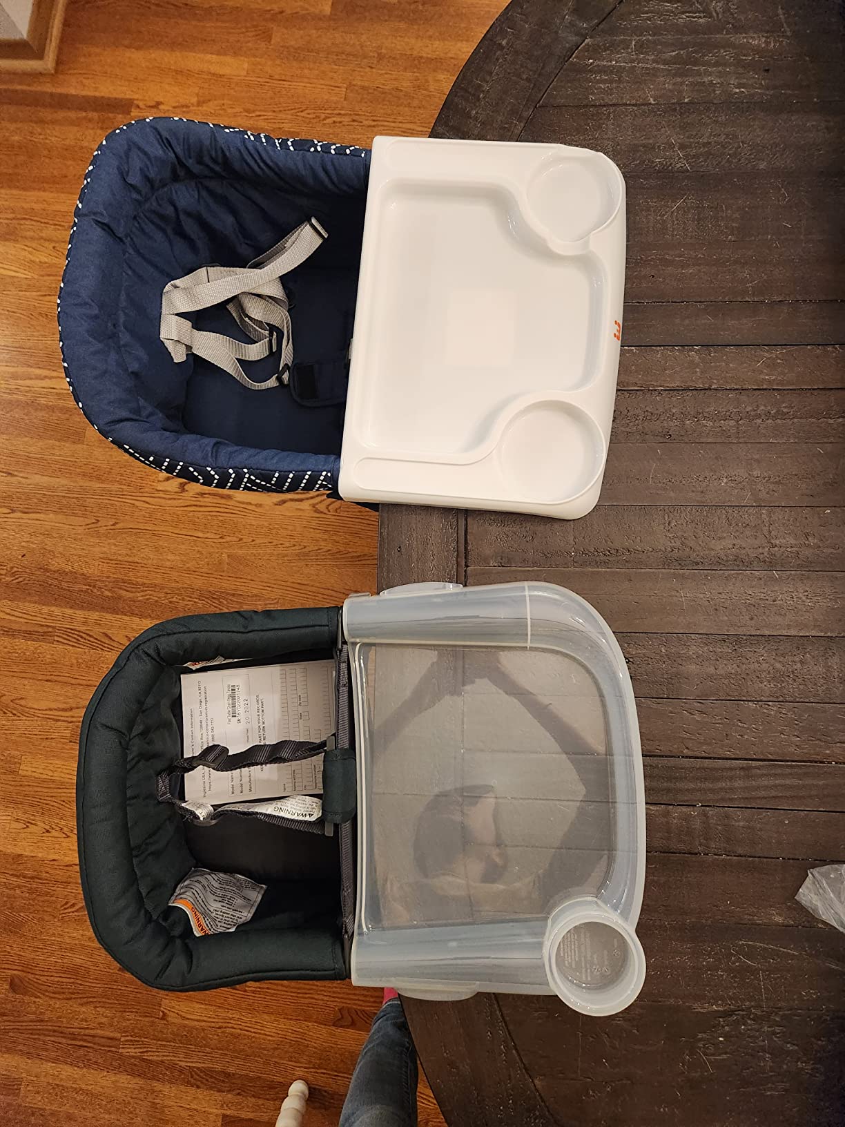 MTWML Hook On High Chair with Tray, Clip On Seat Attaches to Table for Baby customer photo 2