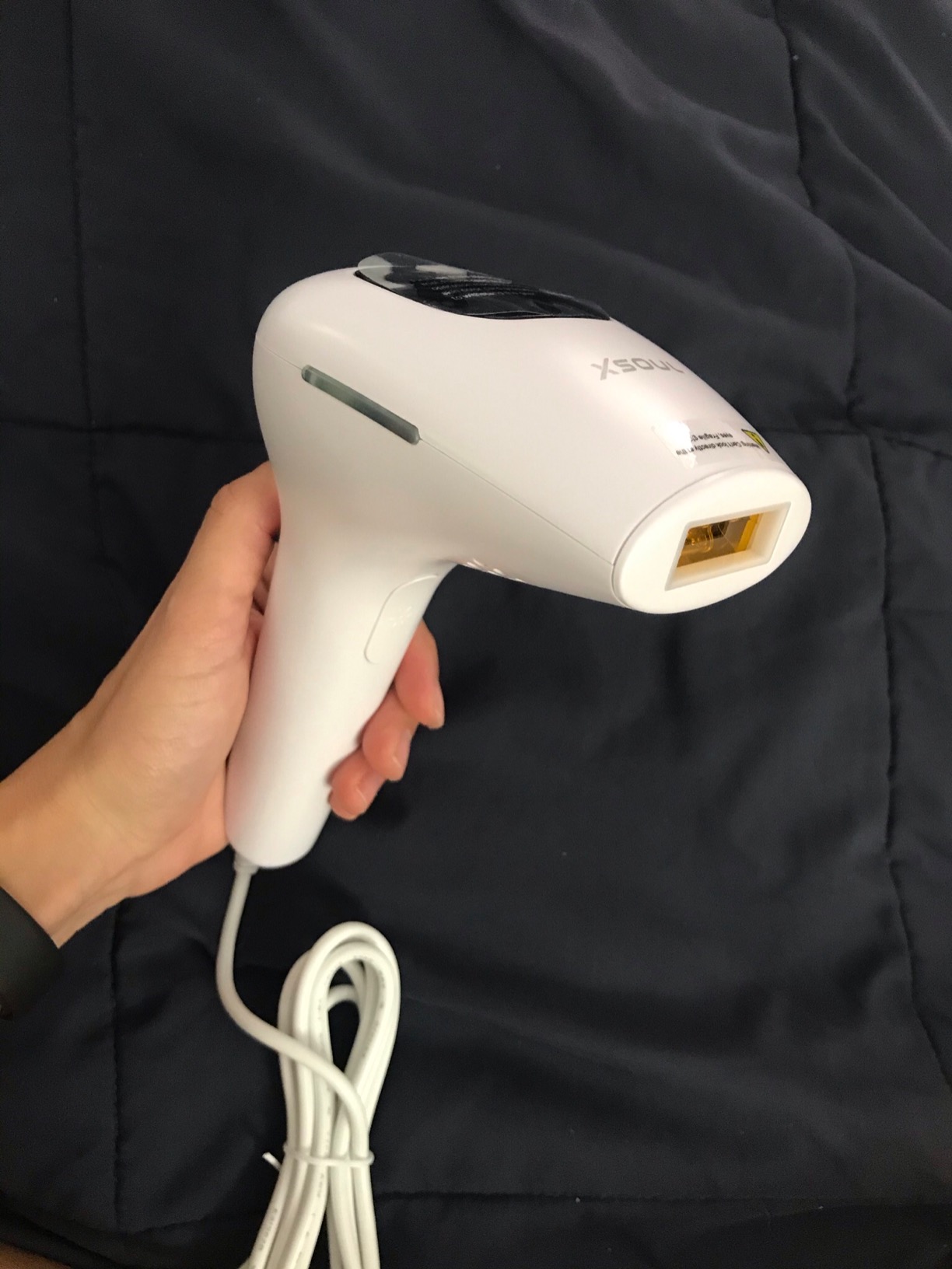 XSOUL At-Home IPL Hair Removal for Women and Men Permanent Hair Removal 999,999 Flashes Painless Hair Remover on Armpits Back Legs Arms Face Bikini Line, Corded customer photo 1