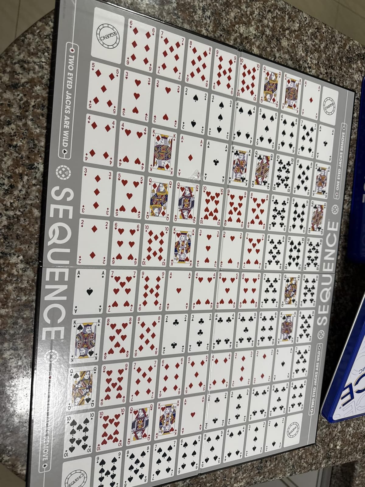 Sequence in a Tin - Five-in-a-Row Fun for Everyone by Jax, White, 2-12 Players customer photo 2