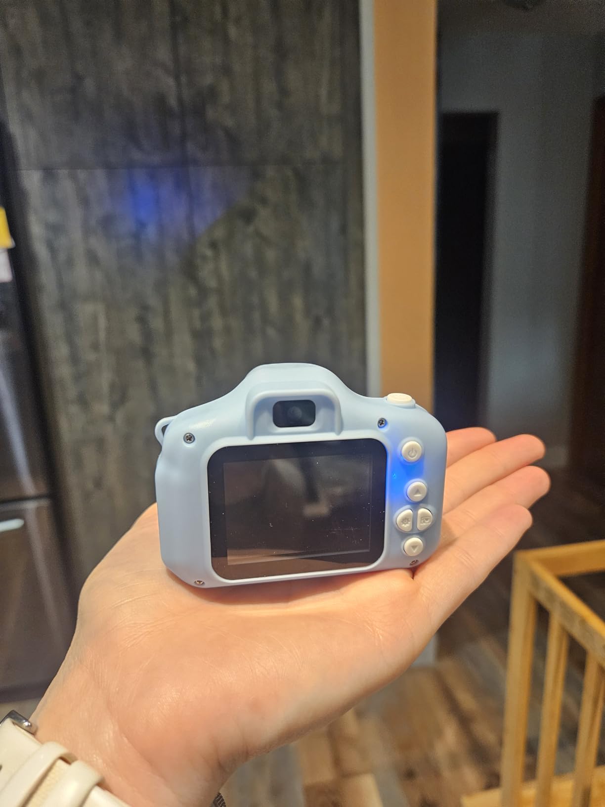 Dylanto Upgrade Kids Selfie Camera, Christmas Birthday Gifts for Boys Age 3-9, HD Digital Video Cameras for Toddler, Portable Toy for 3 4 5 6 7 8 Year Old Boy with 32GB SD Card-Navy Blue customer photo 1