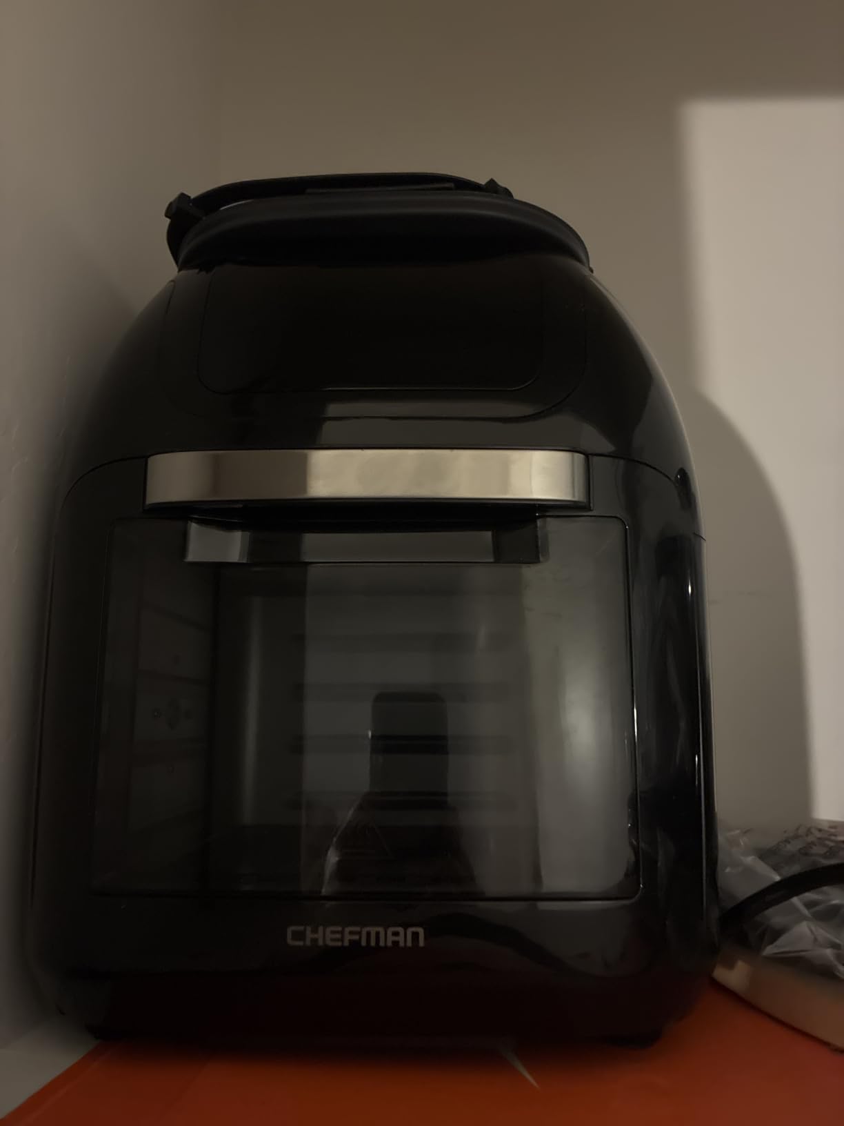CHEFMAN Multifunctional Digital Air Fryer+ Rotisserie, Dehydrator, Convection Oven, 17 Touch Screen Presets Fry, Roast, Dehydrate, Bake, XL 10L Family Size, Auto Shutoff, Large Easy-View Window, Black customer photo 2