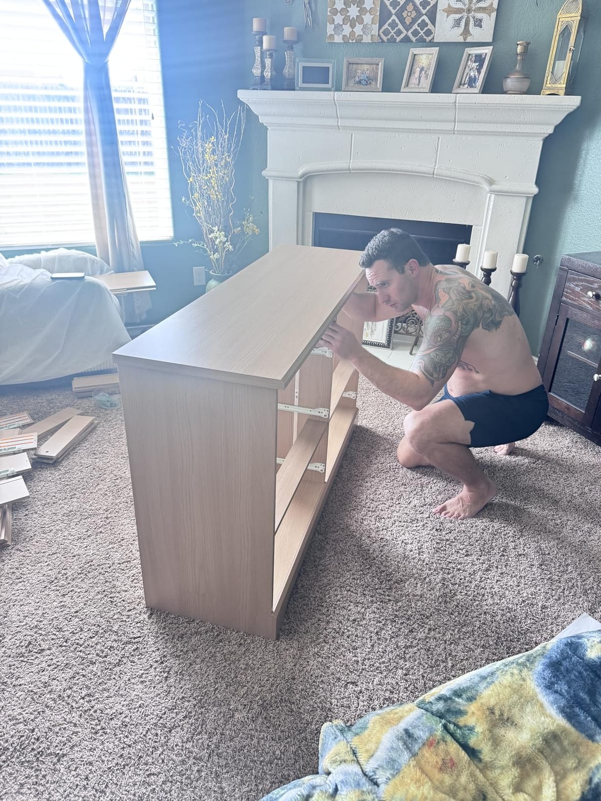 Storkcraft Brookside 2 Drawer Changing Table Dresser, White customer photo 1