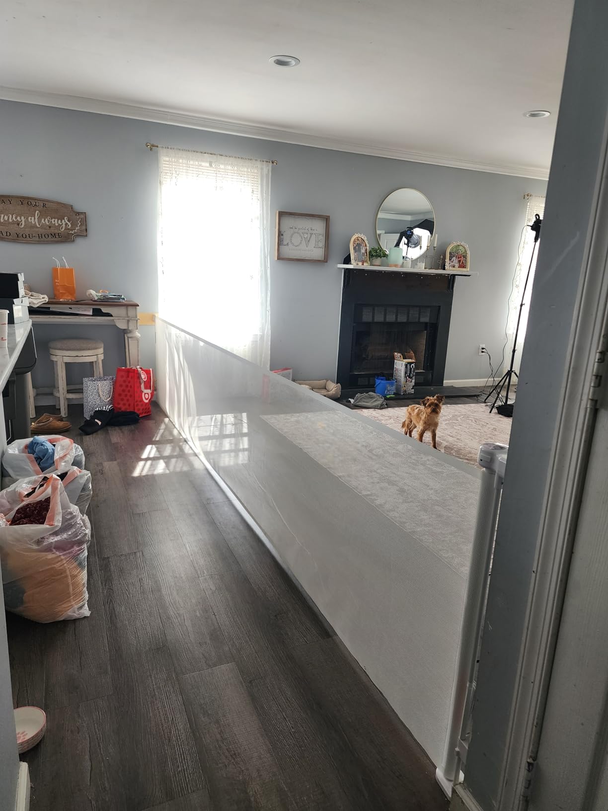 Retractable Baby Gate Extra Wide 65