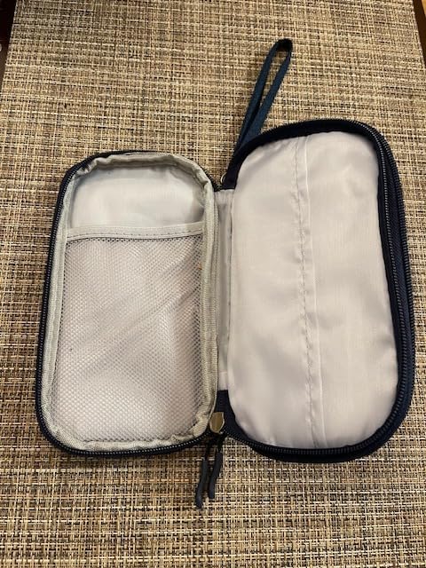 CAOODKDK Electronic Organizer Travel USB Cable Accessories Bag/Case,Waterproof for Power Bank,Charging Cords,Chargers,Mouse,Earphones Flash Drive customer photo 2