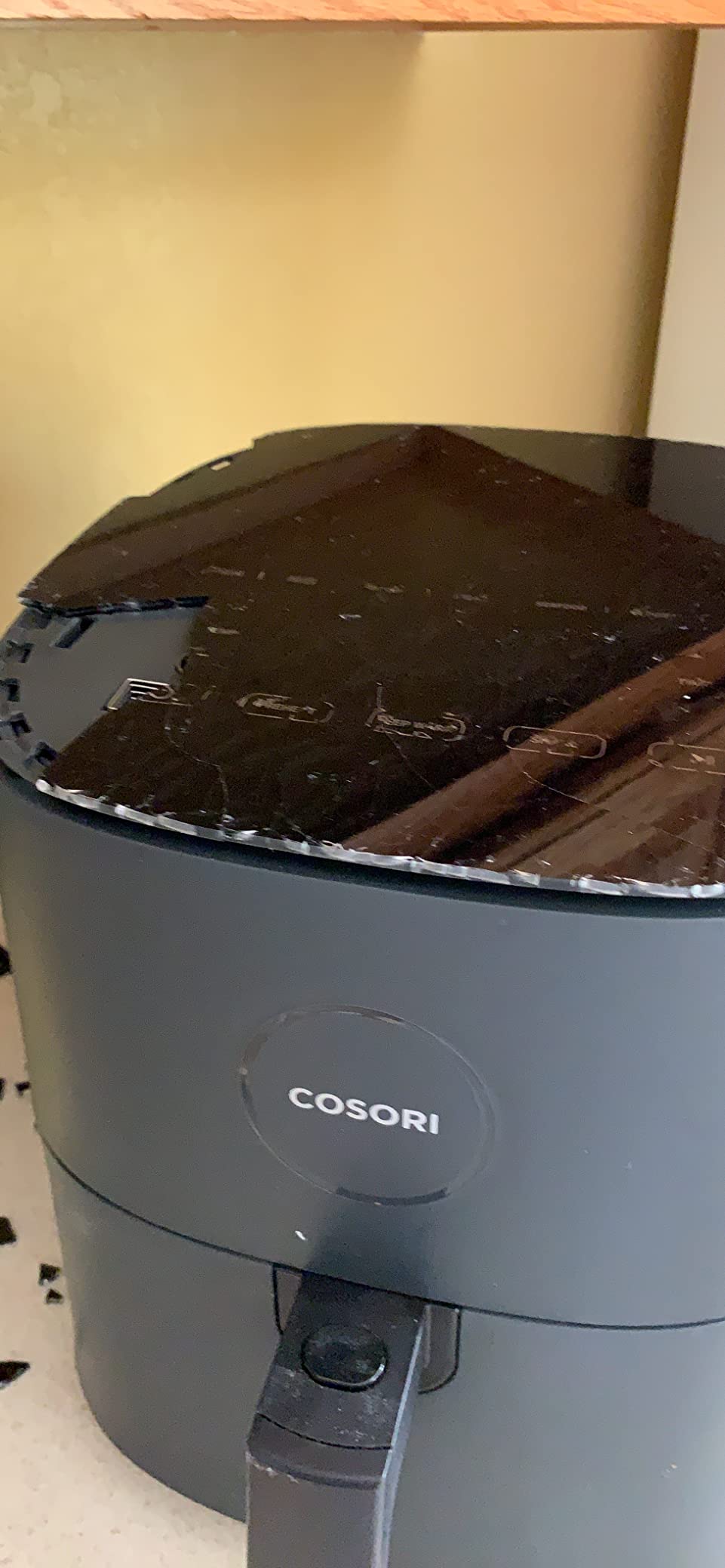 Cosori Air Fryer Pro LE 5 Qt, 9-in-1, Ceramic Coating, Shake Reminder, Grey customer photo 1