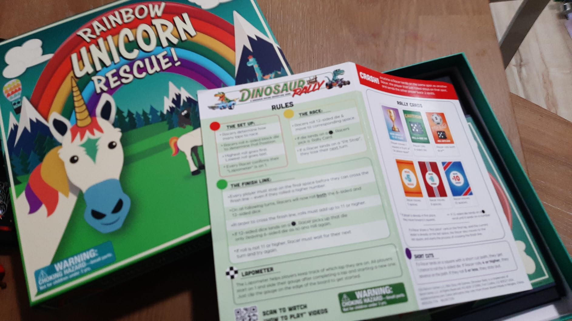 Rainbow Unicorn Rescue - Board Game for Kids Ages 4-8, Fun Family Board Games, Games for 4+ Year Olds, Kids Games for 4+ Year Old Birthday Gift, Unicorn Toy for Girls and Boys, Cooperative Board Games customer photo 1