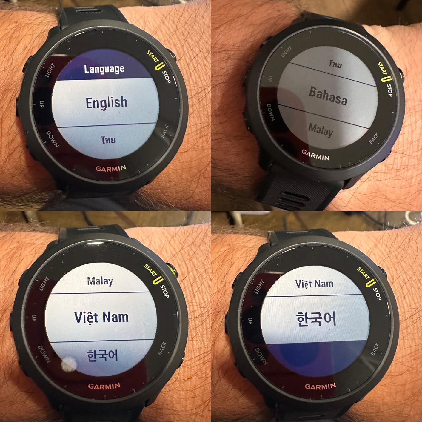 Garmin Forerunner 55 GPS Running Smartwatch, Black customer photo 1