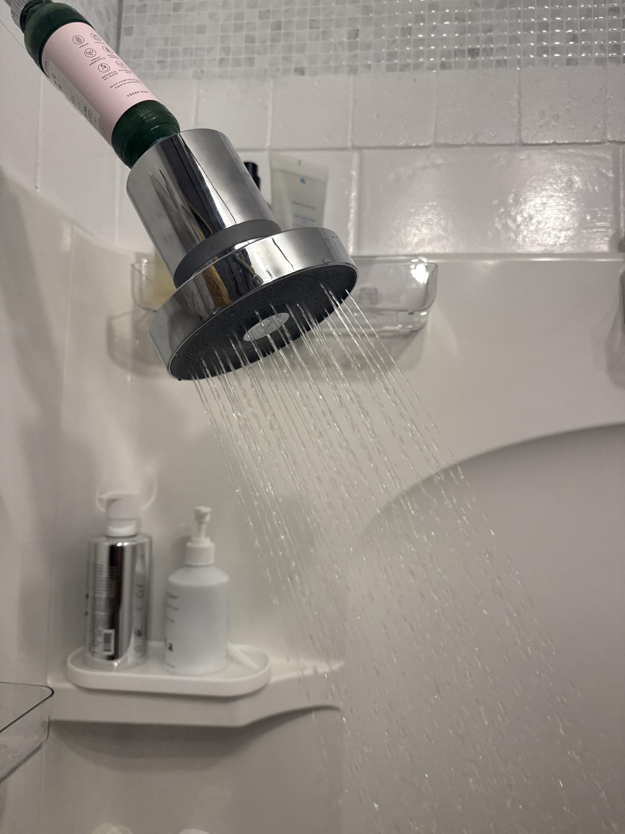 VOESH Vitamin C Shower Filter, Shower Aromatherapy, Water Purifier, Water Softener, Vegan Probiotics, Spa Shower Head, Water Filter, Shower Self-Care customer photo 2