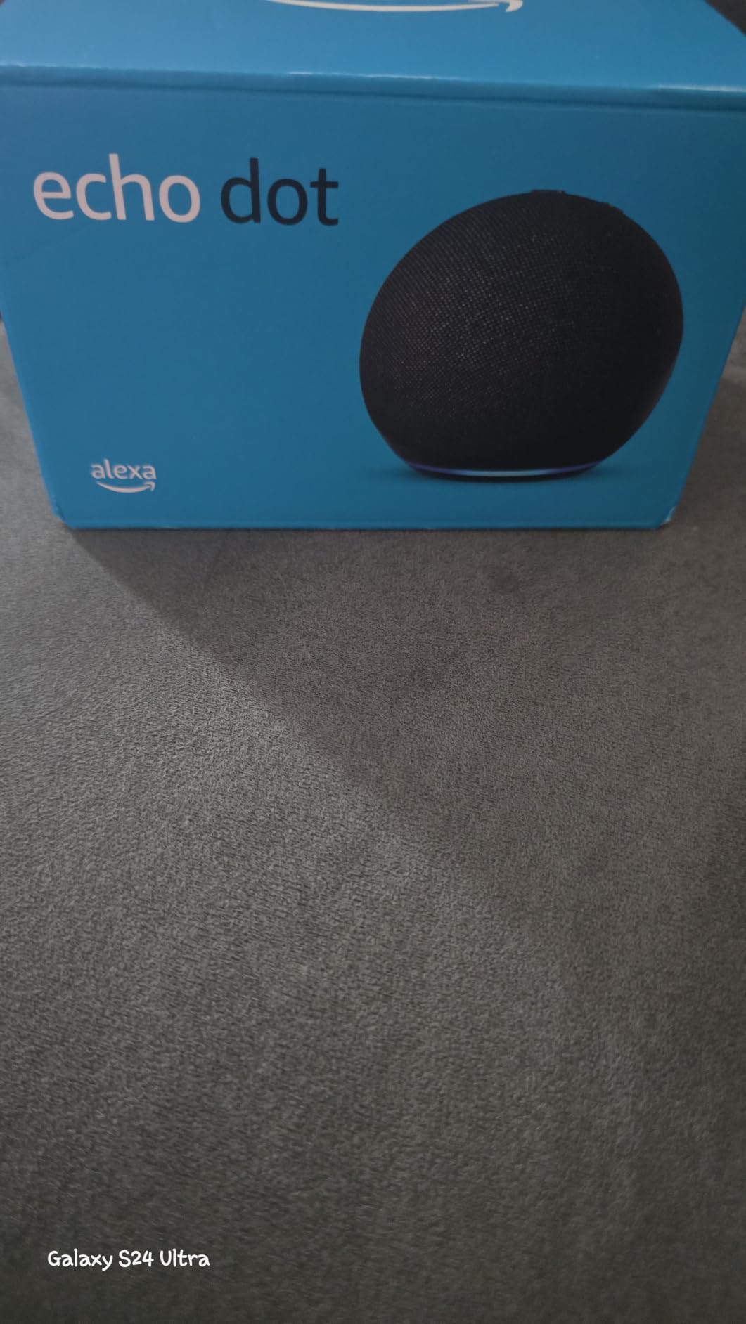 Amazon Echo Dot (newest model) - Vibrant sounding speaker, Designed for Alexa+, Great for bedrooms, dining rooms and offices, Deep Sea Blue customer photo 1