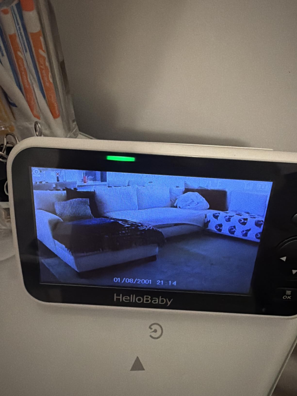 HelloBaby No WiFi Baby Monitor Camera and Audio HB6550, 5