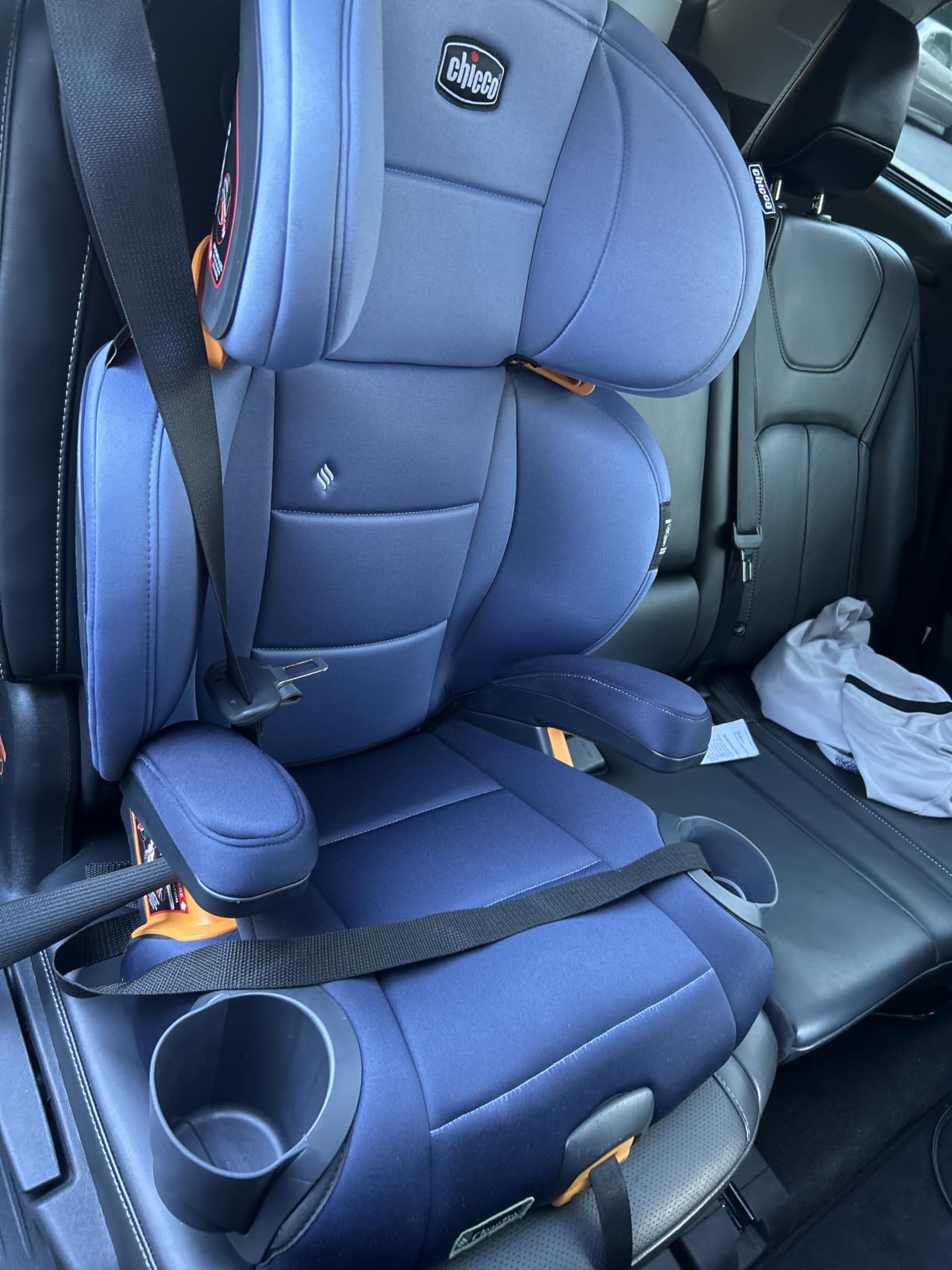 Chicco KidFit ClearTex Plus 2-in-1 Belt-Positioning Booster Car Seat customer photo 1