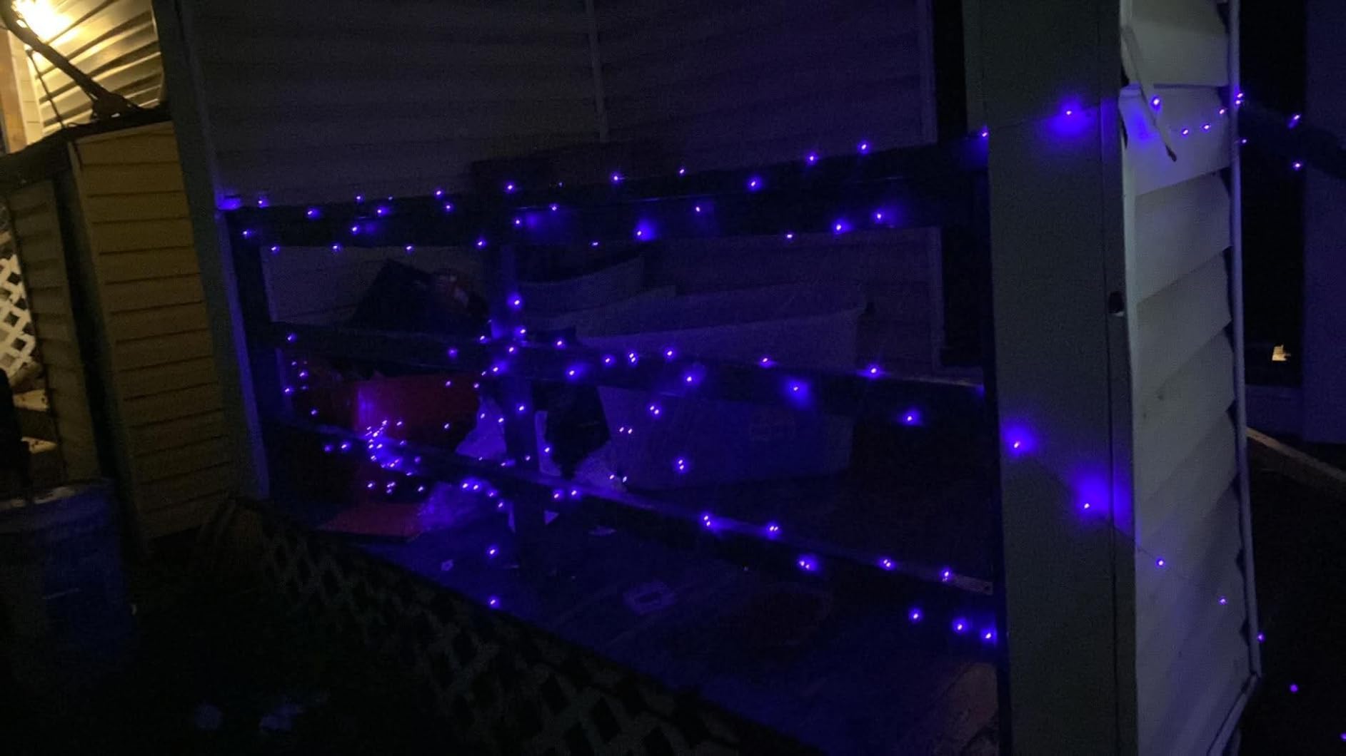 Joomer Orange Purple Halloween Solar String Lights,2 Pack Total 80FT 240LED customer photo 1