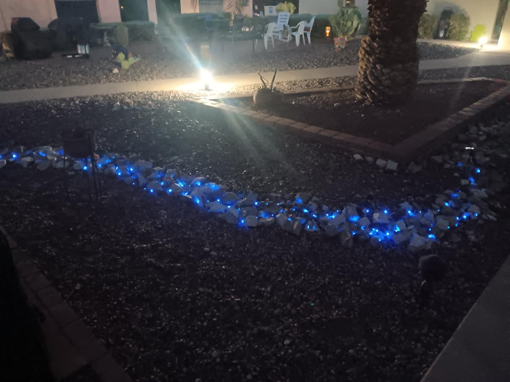 Joomer Orange Purple Halloween Solar String Lights,2 Pack Total 80FT 240LED customer photo 2