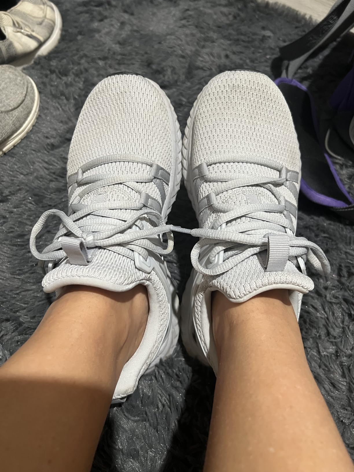 Abboos Womens Slip On Running Sneakers Women Walking Tennis Shoes customer photo 1