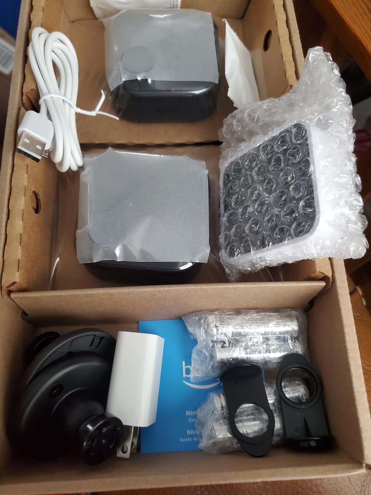 Like-New Blink Outdoor 4 – Wireless smart security camera, two-year battery, 1080p HD day and infrared night live view, two-way talk – 2 camera system customer photo 2