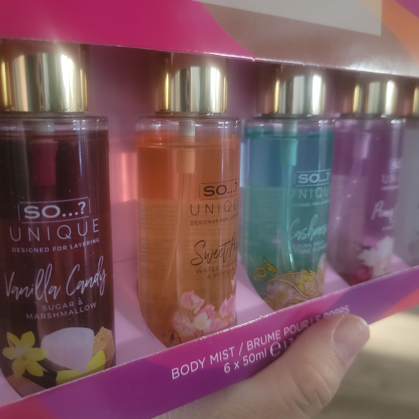 So...?…? Unique Body Mist Set, 6 pcs customer photo 1