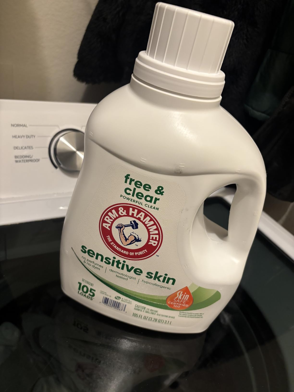 ARM & HAMMER Sensitive Skin Free & Clear Liquid Laundry Detergent customer photo 1
