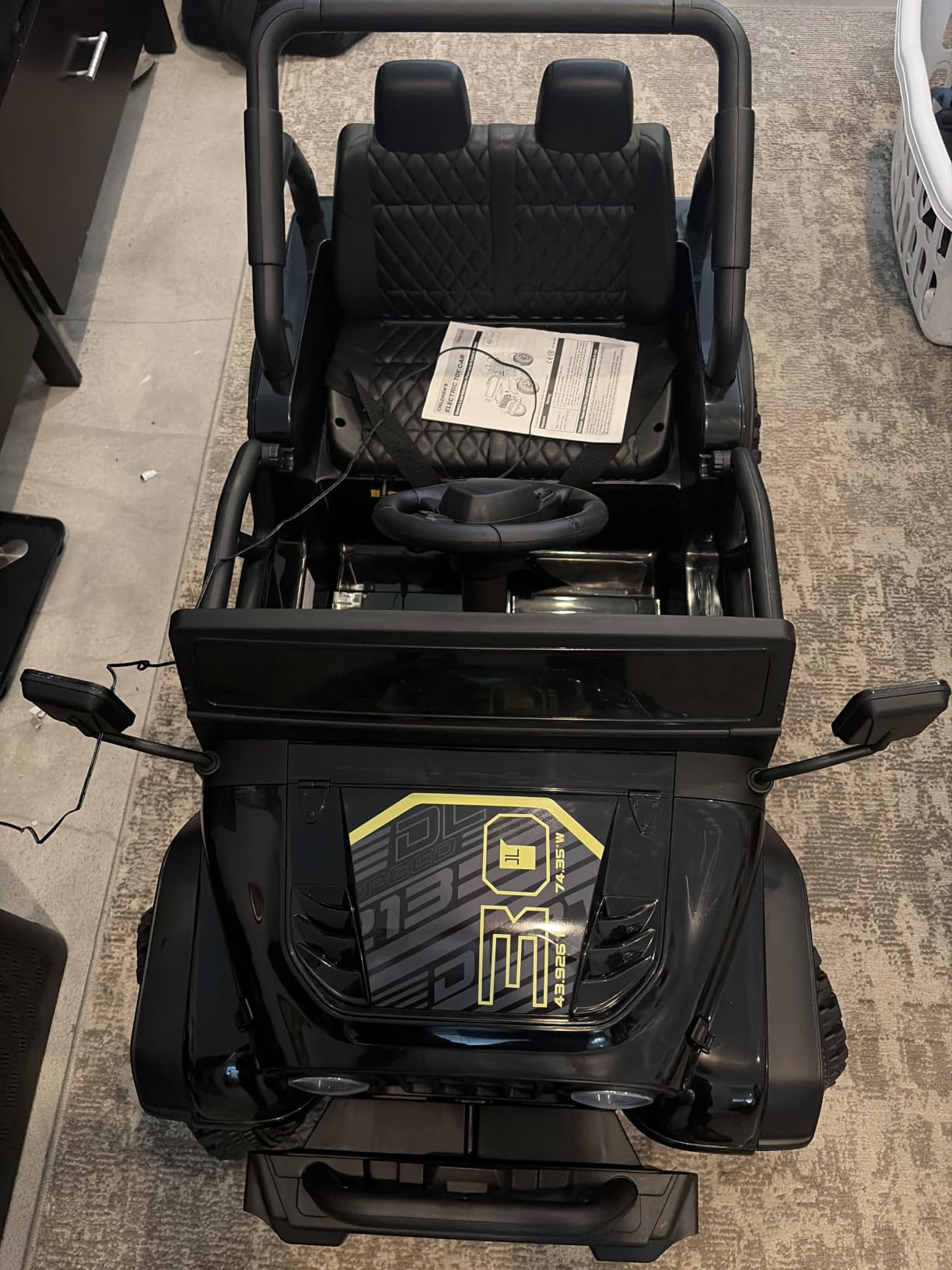 24V Kids Off Road UTV, Battery Powered Ride On Car with Parental Remote customer photo 2