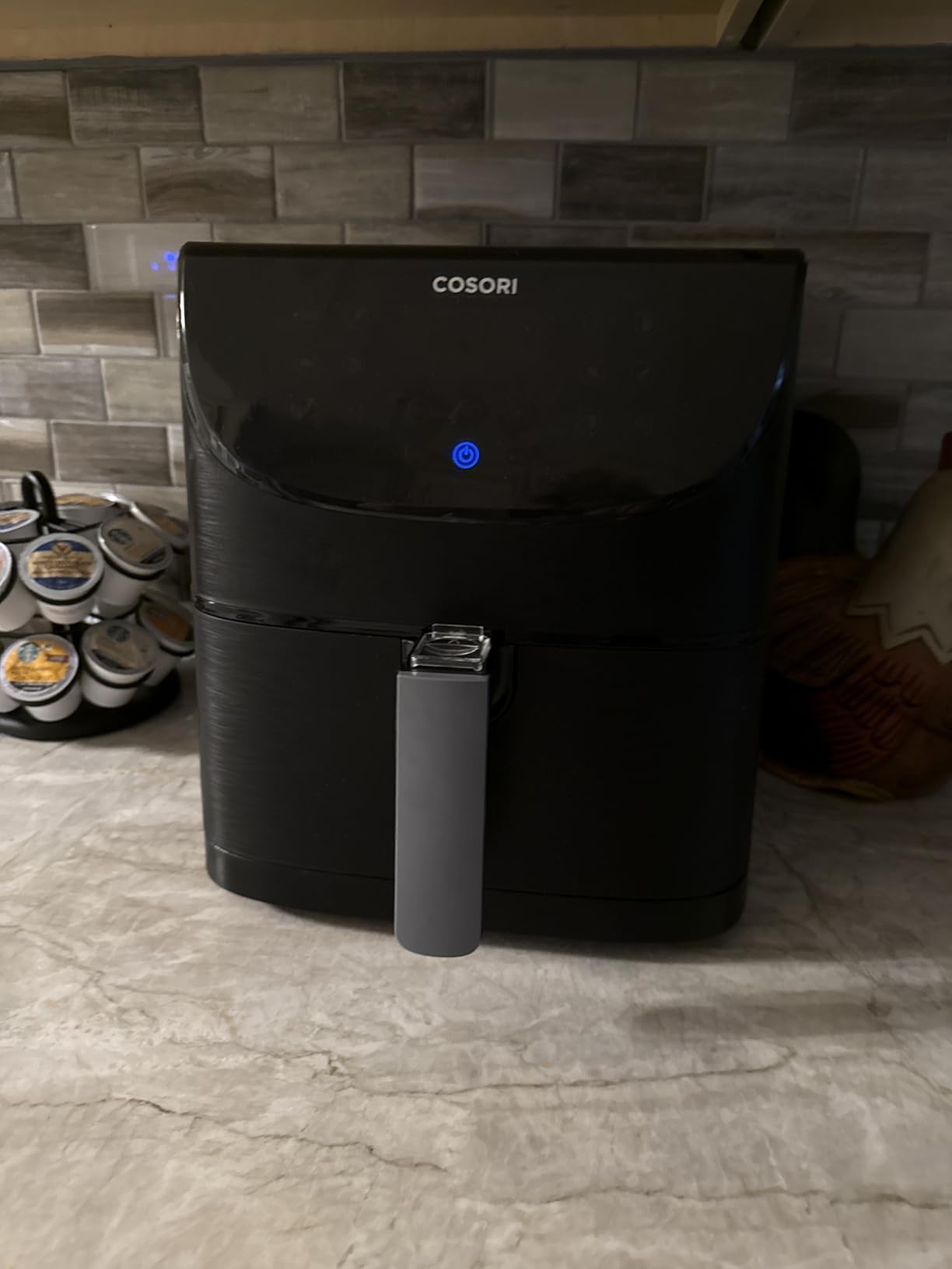 COSORI Pro Gen 2 Air Fryer 5.8QT, Upgraded Version with Stable Performance & Sleek New Look, 13 One Touch Functions, 100 Paper & 1100 Online Recipes, Dishwasher-Safe Detachable Square Basket, Black customer photo 1