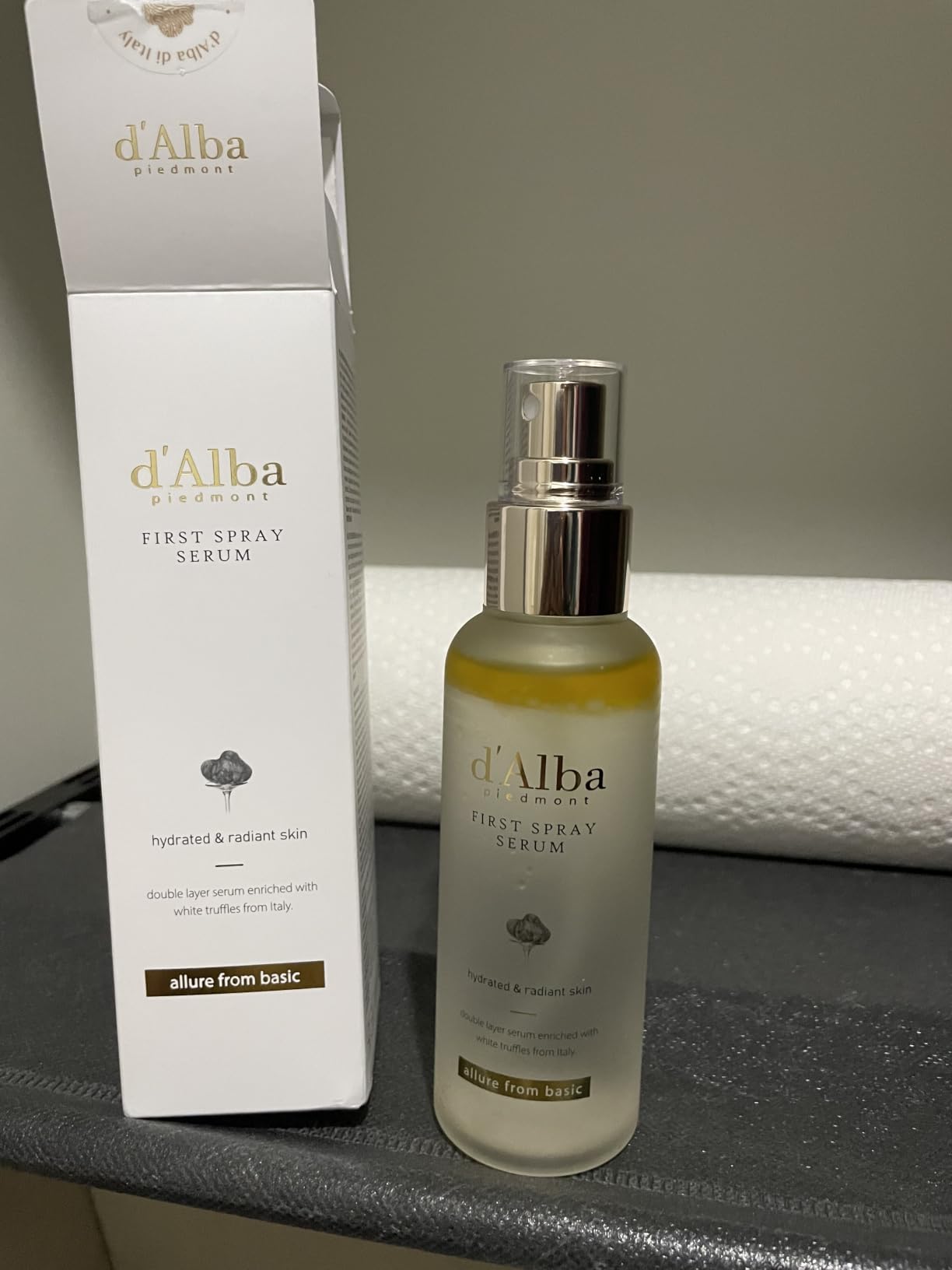 d'alba Piedmont Italian White Truffle First Spray Serum (3.38 fl oz) customer photo 2
