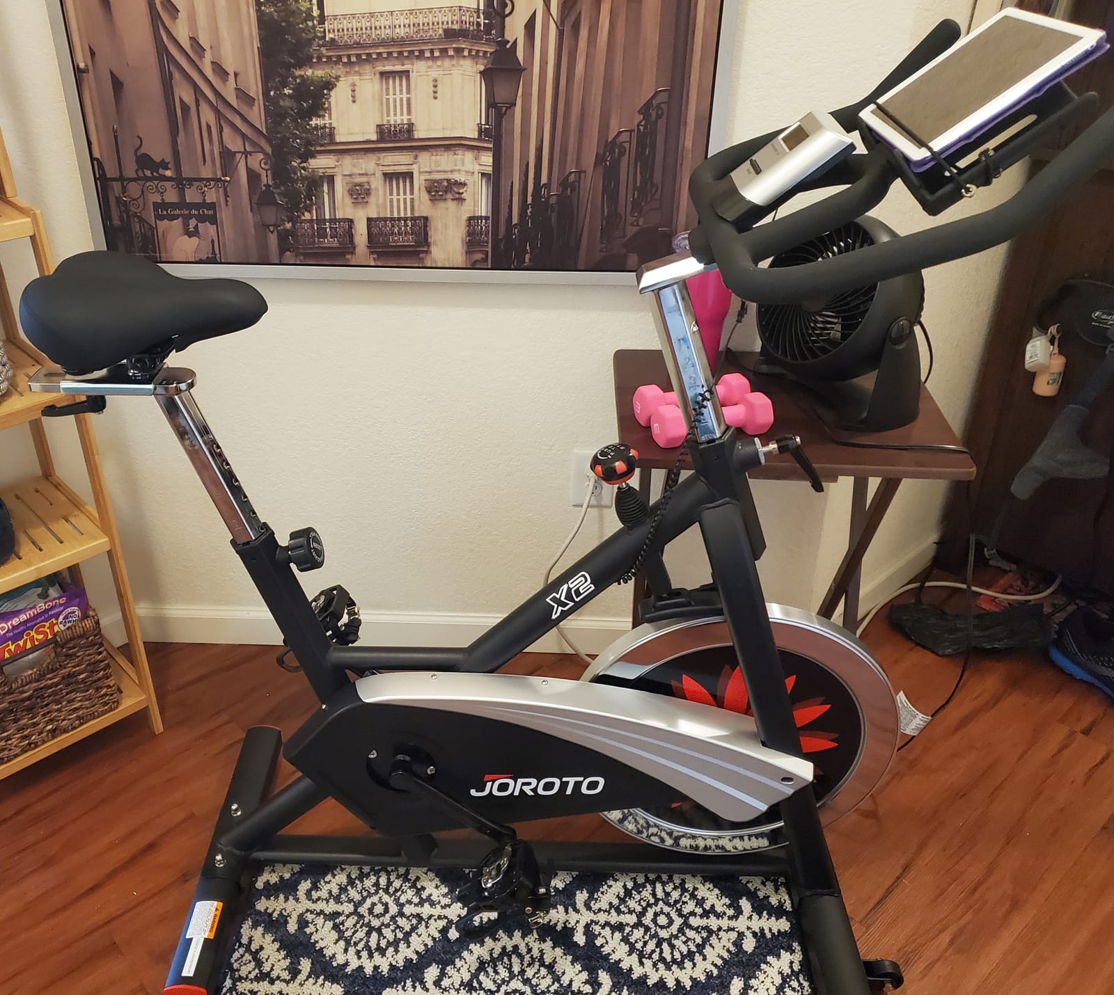 JOROTO Exercise Bike, Magnetic Stationary Bikes for Home customer photo 1