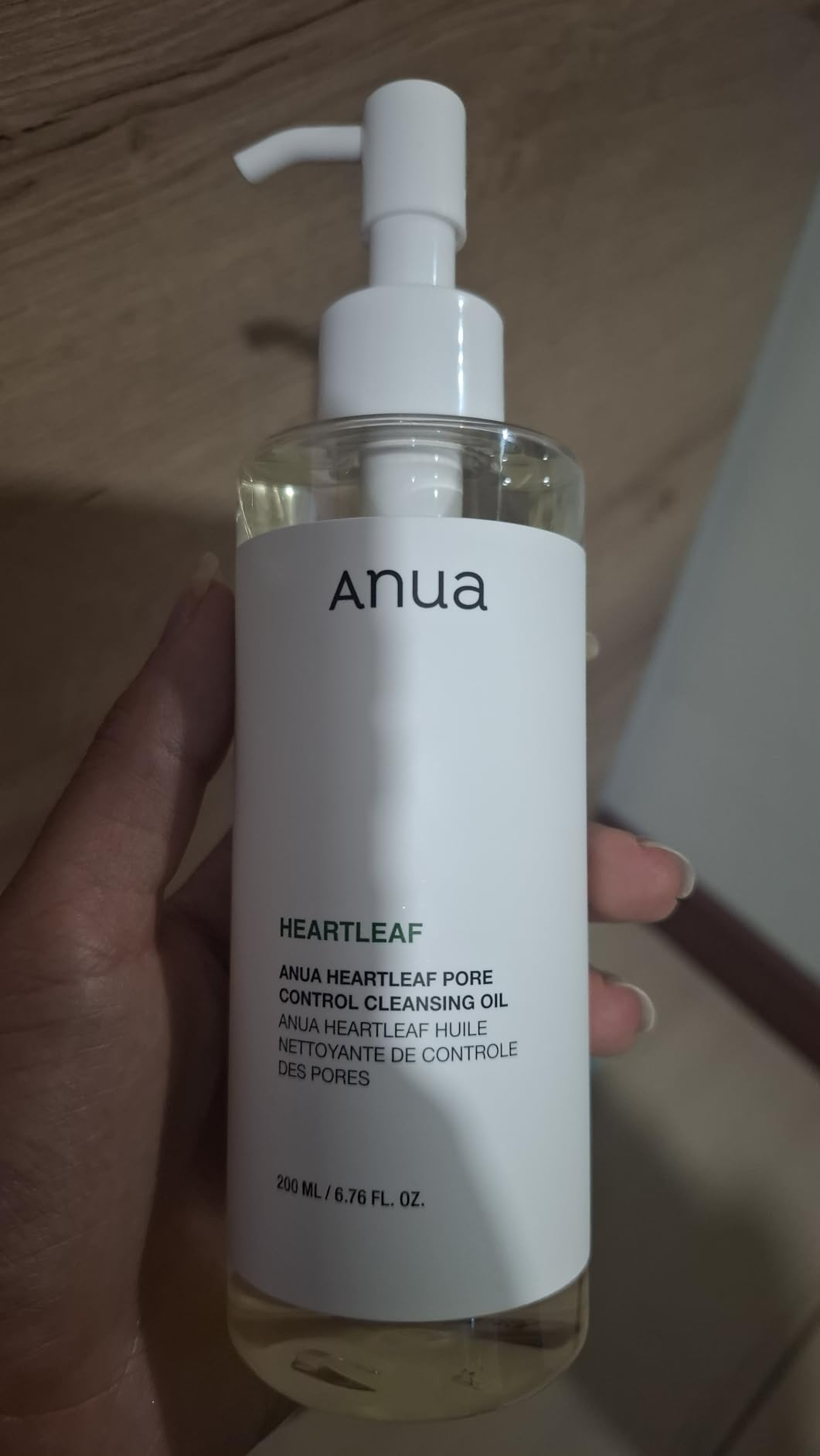 Anua Heartleaf Pore Control Cleansing Oil, Korean Skincare, 6.76 fl.oz customer photo 2