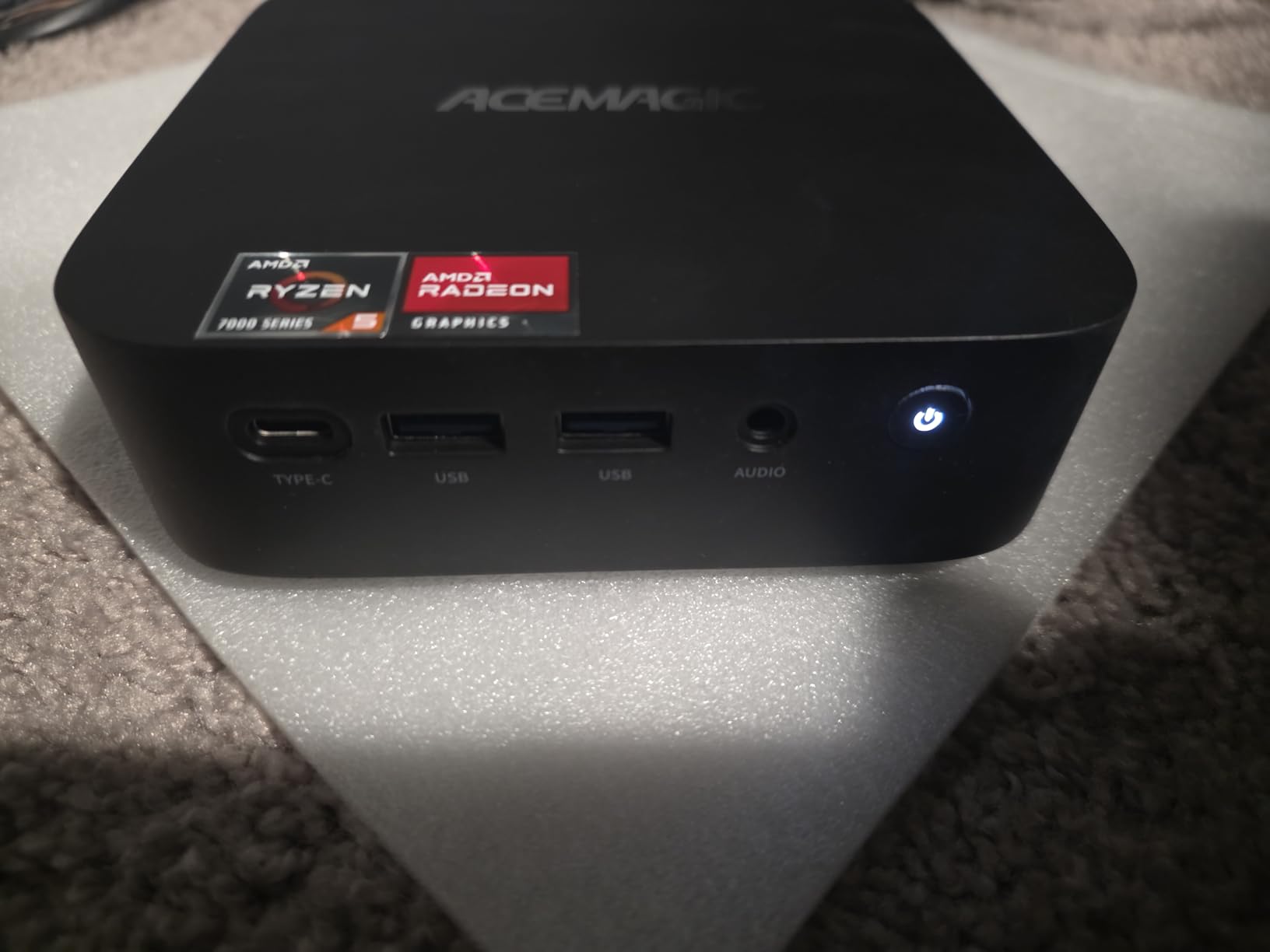 ACEMAGIC K1 Gaming Mini PC Ryzen 7 7735HS 24GB 512GB SSD Windows 11 Pro customer photo 2