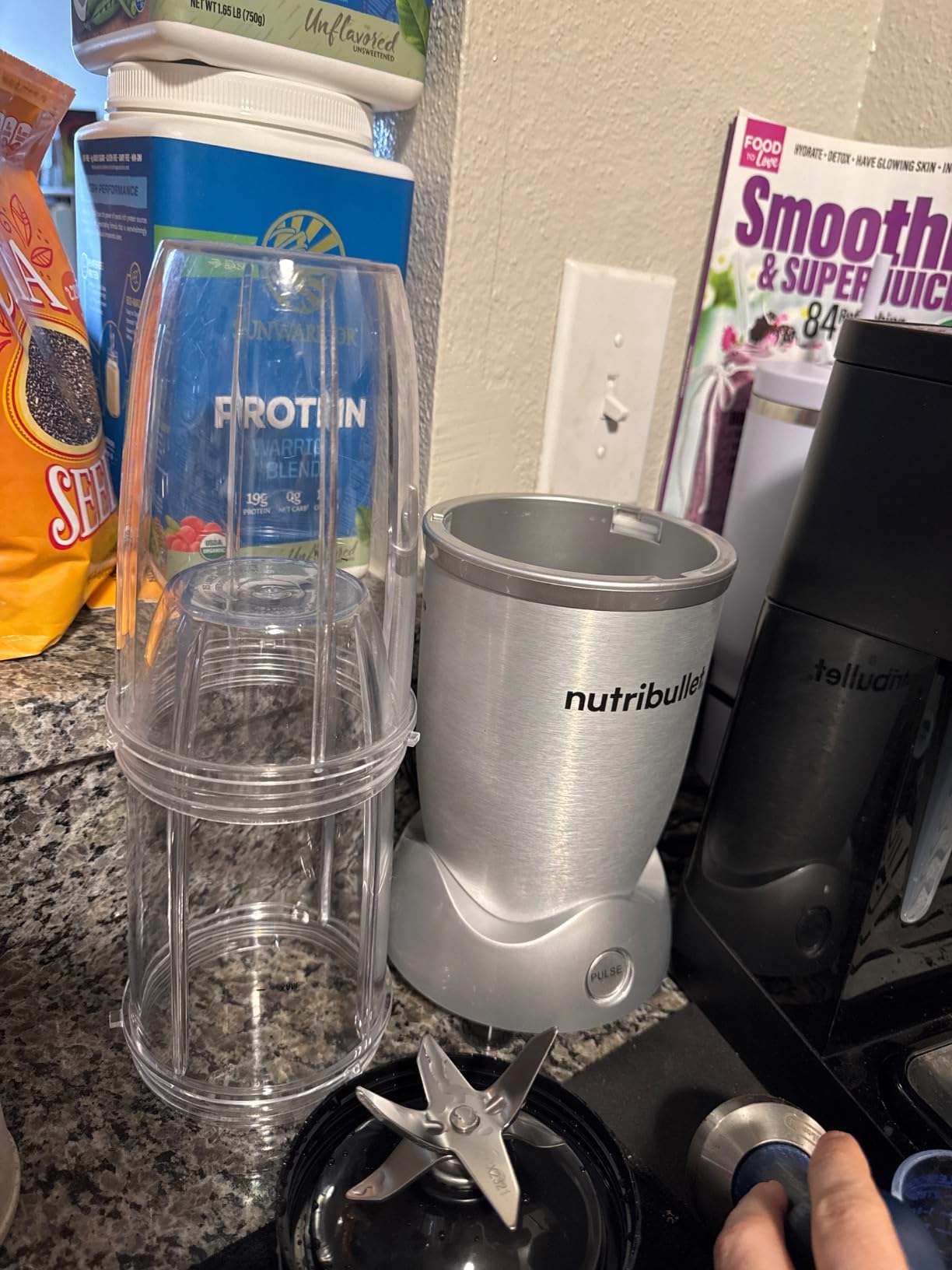 nutribullet® Pro+ Personal Blender, Pulse, 1200W, Matte Black, N12-1001MK customer photo 2