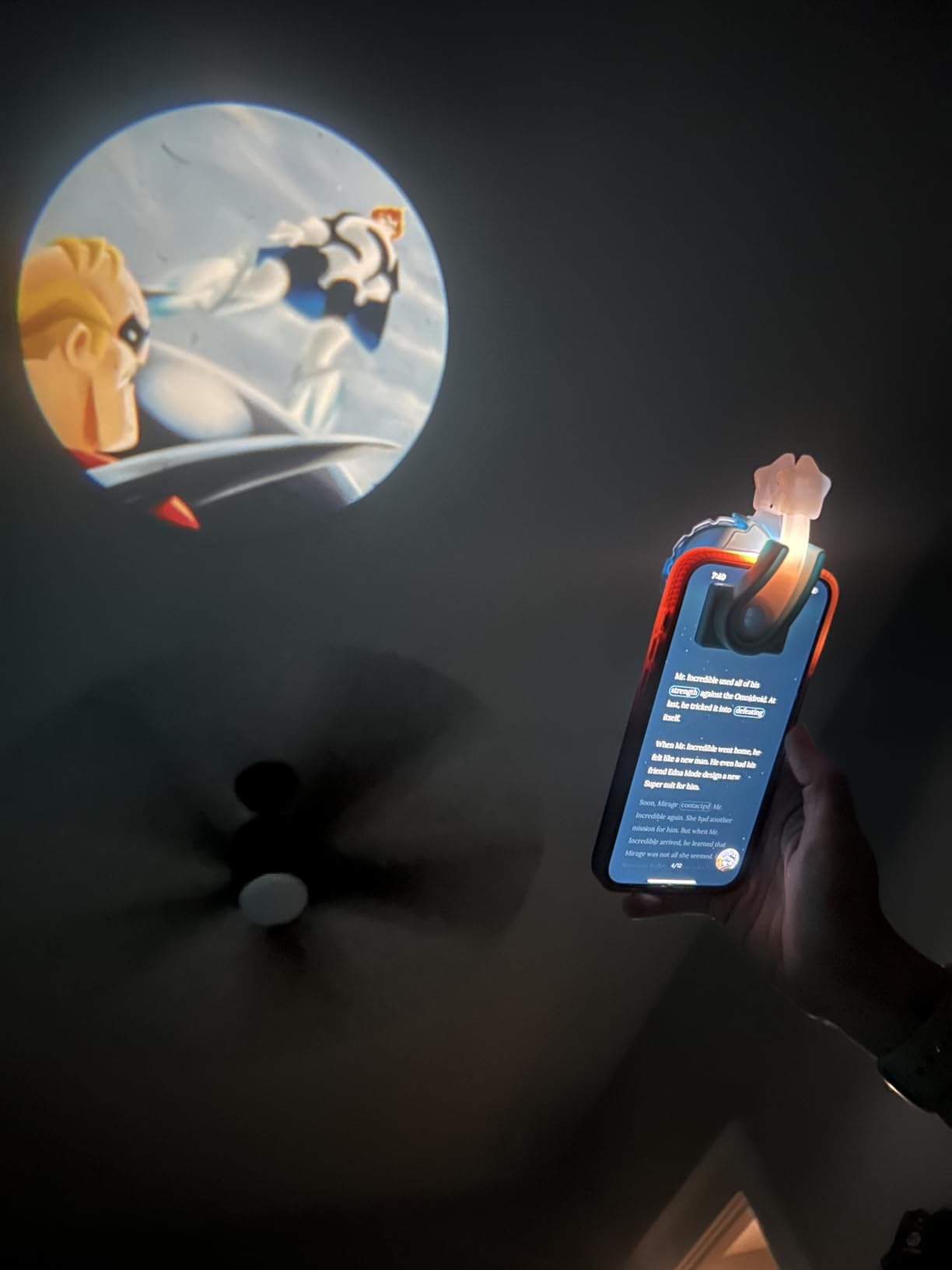 Moonlite Storytime Starter Pack Set: Projector and 4 Disney Pixar Stories customer photo 2